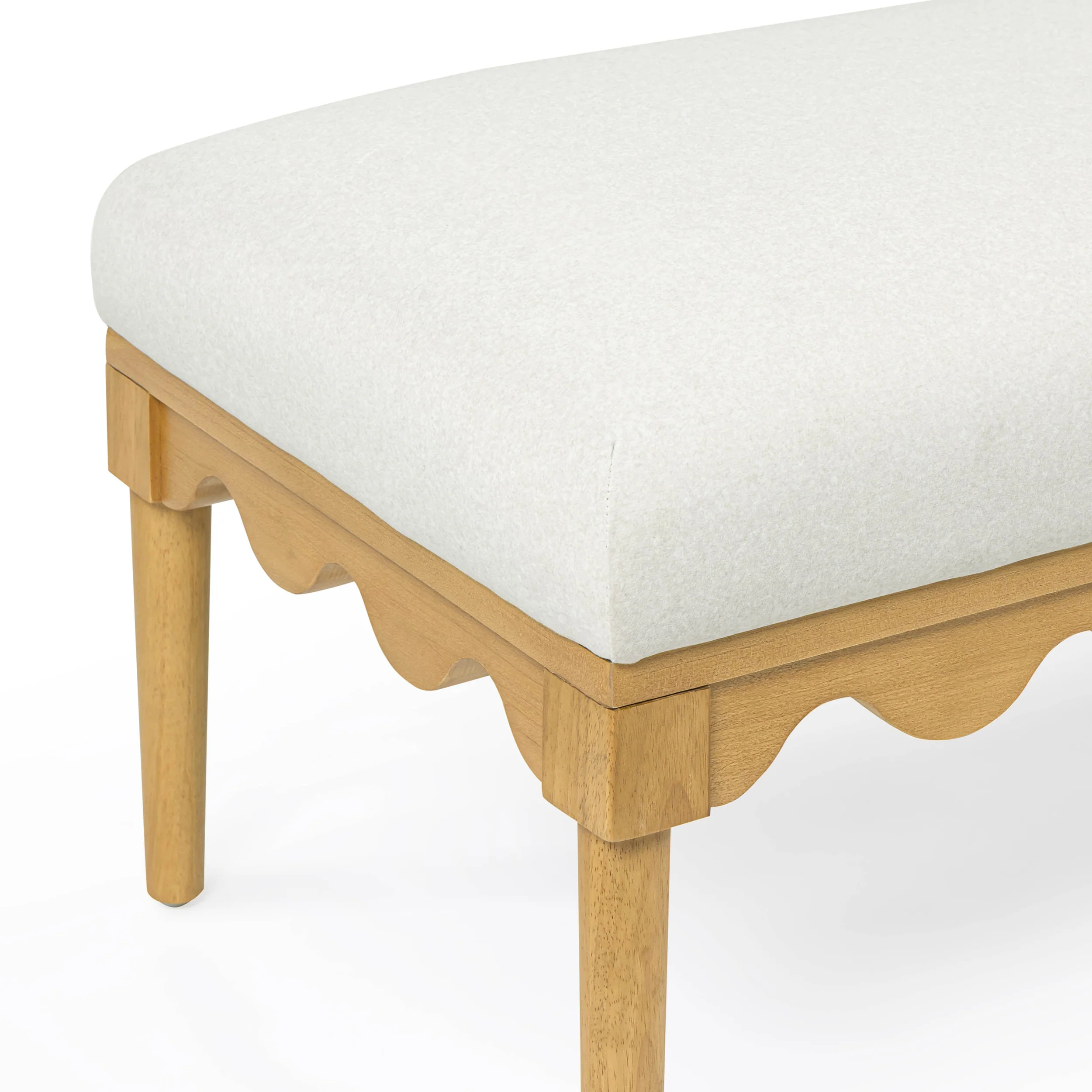 Oodle Bench, Cream - Image 4