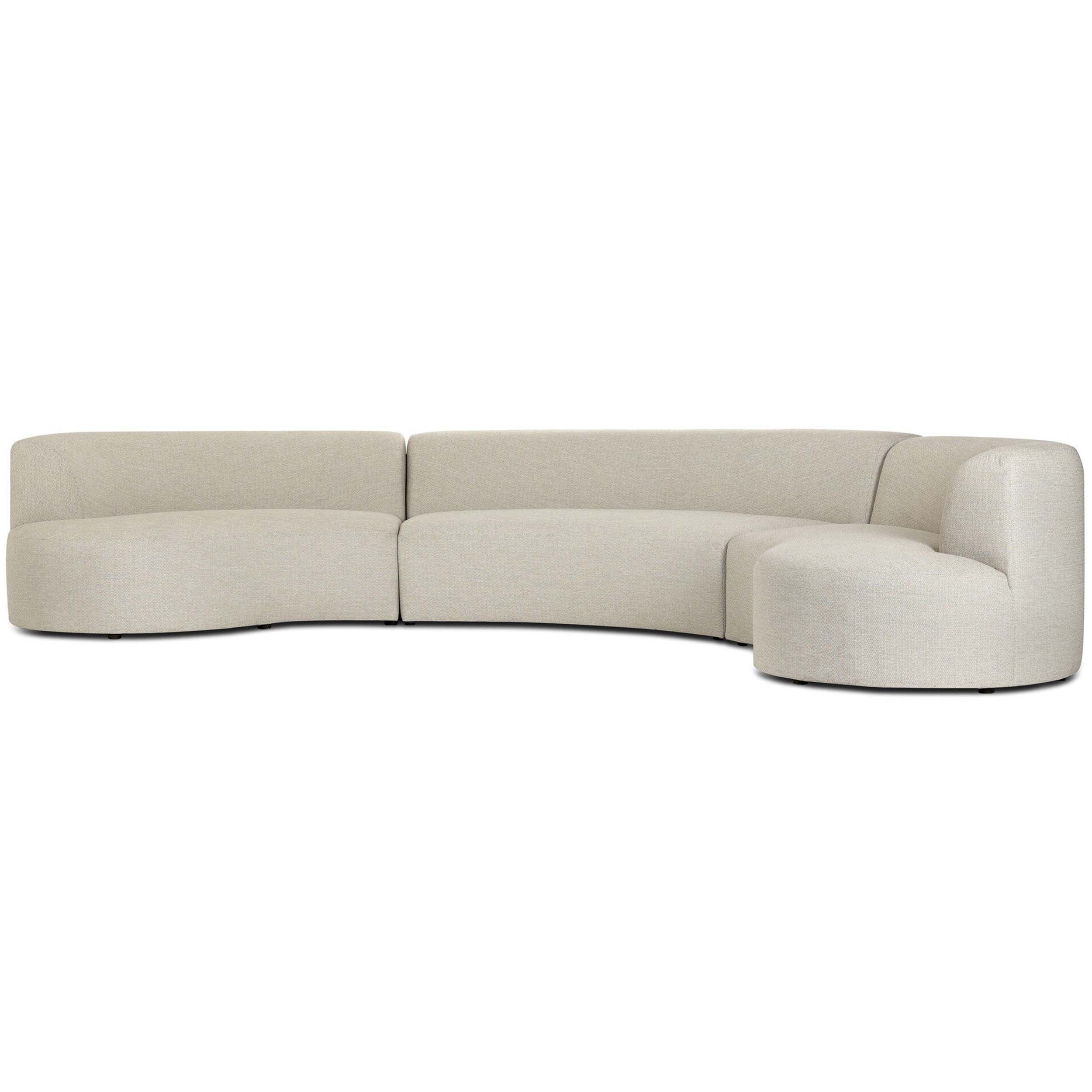 Opal Outdoor 3 Pc Sectional, Faye Sand by Four Hands - Image 2