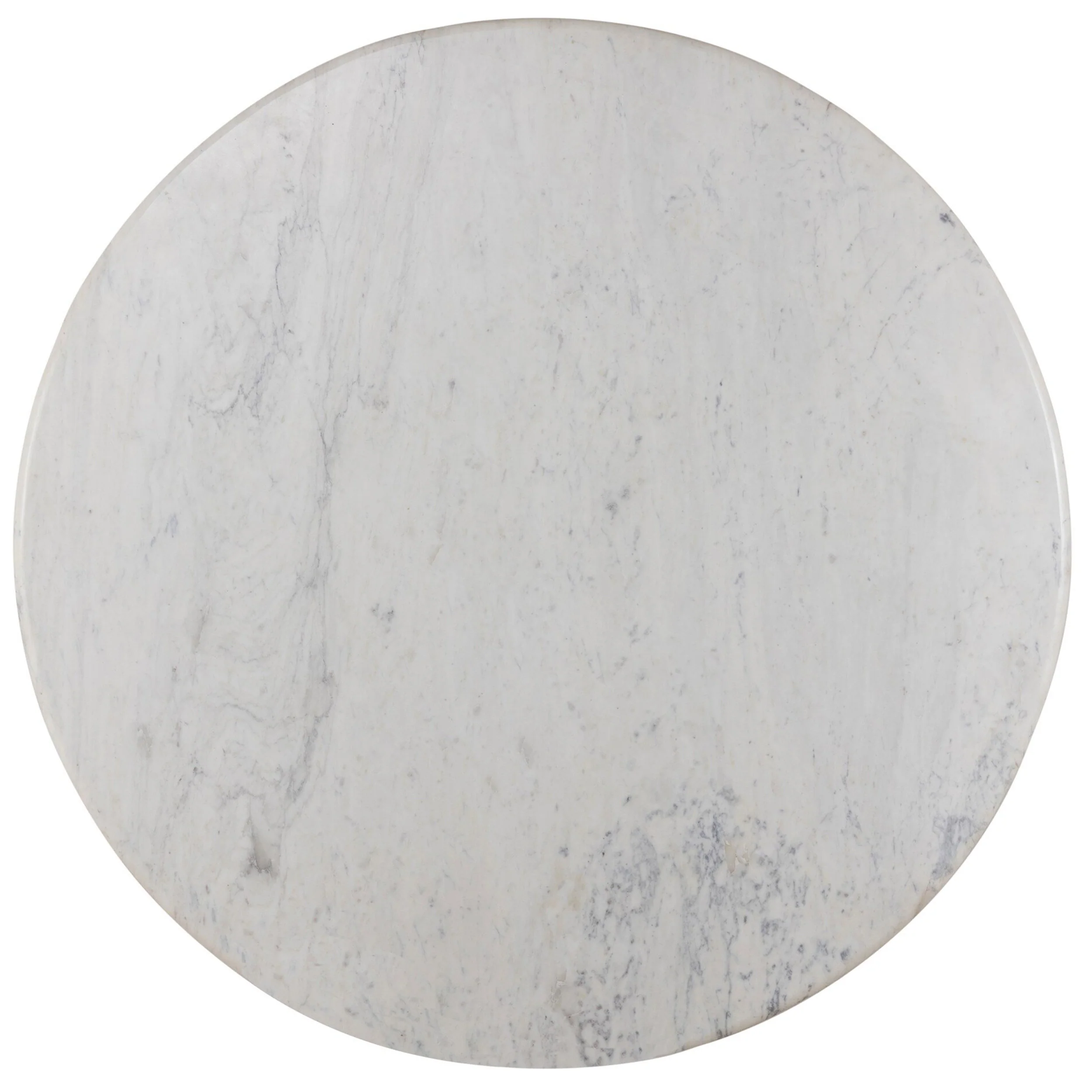 Oranda 60" Round Dining Table, White Marble by Four Hands - Image 2