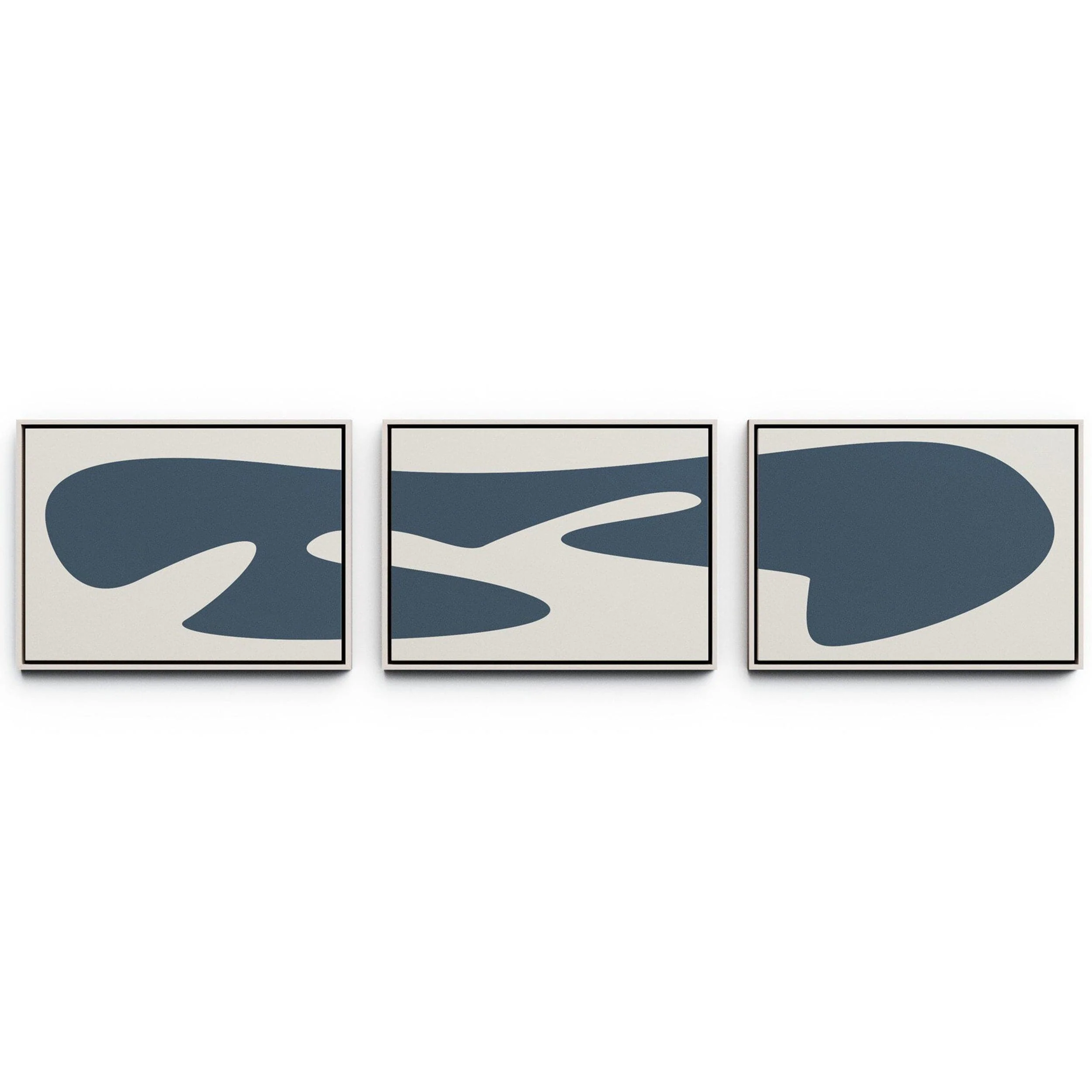 Organic Curves 3 Triptych by FH Art Studio by Four Hands - Image 4