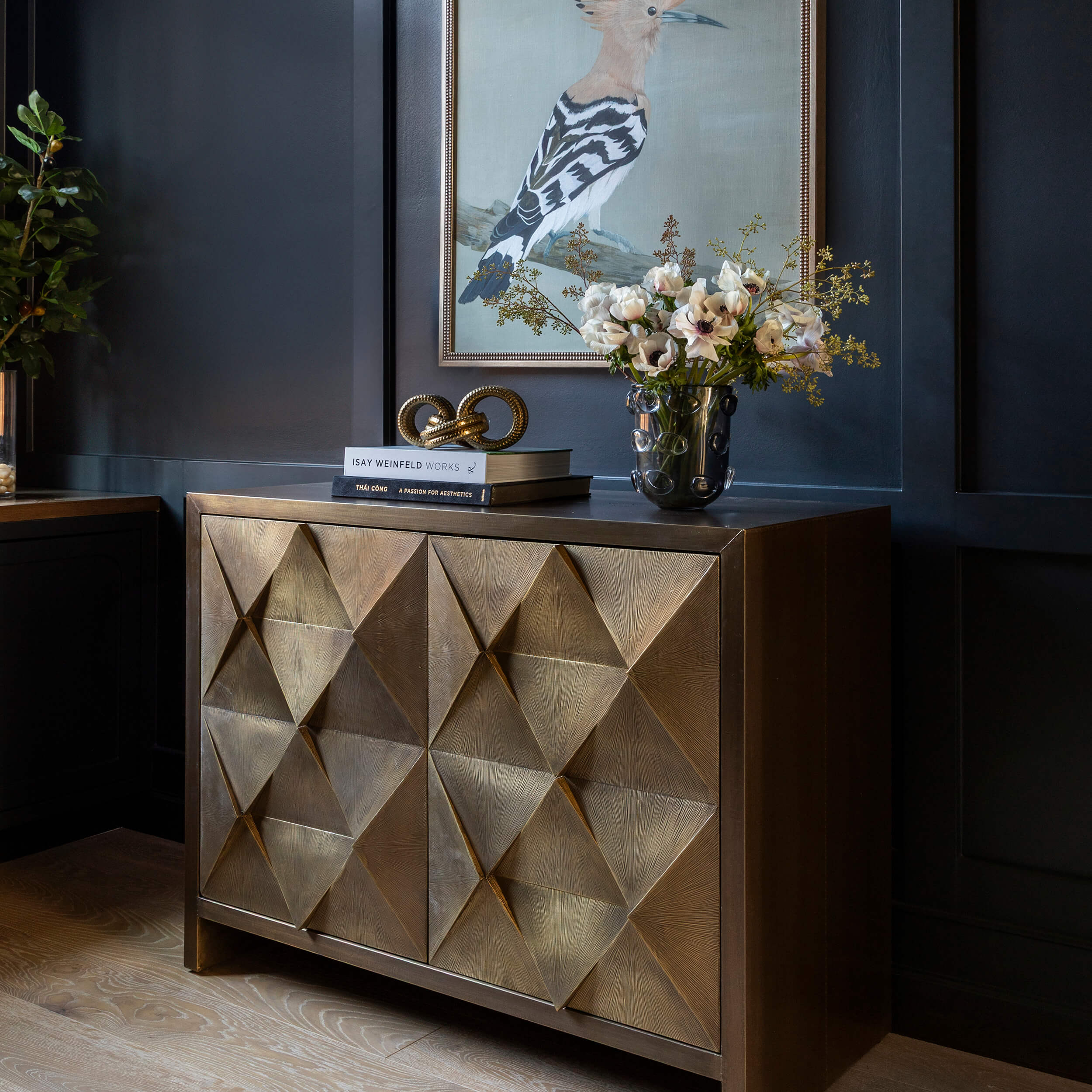 Origami Chest, Aged Gold - Image 5