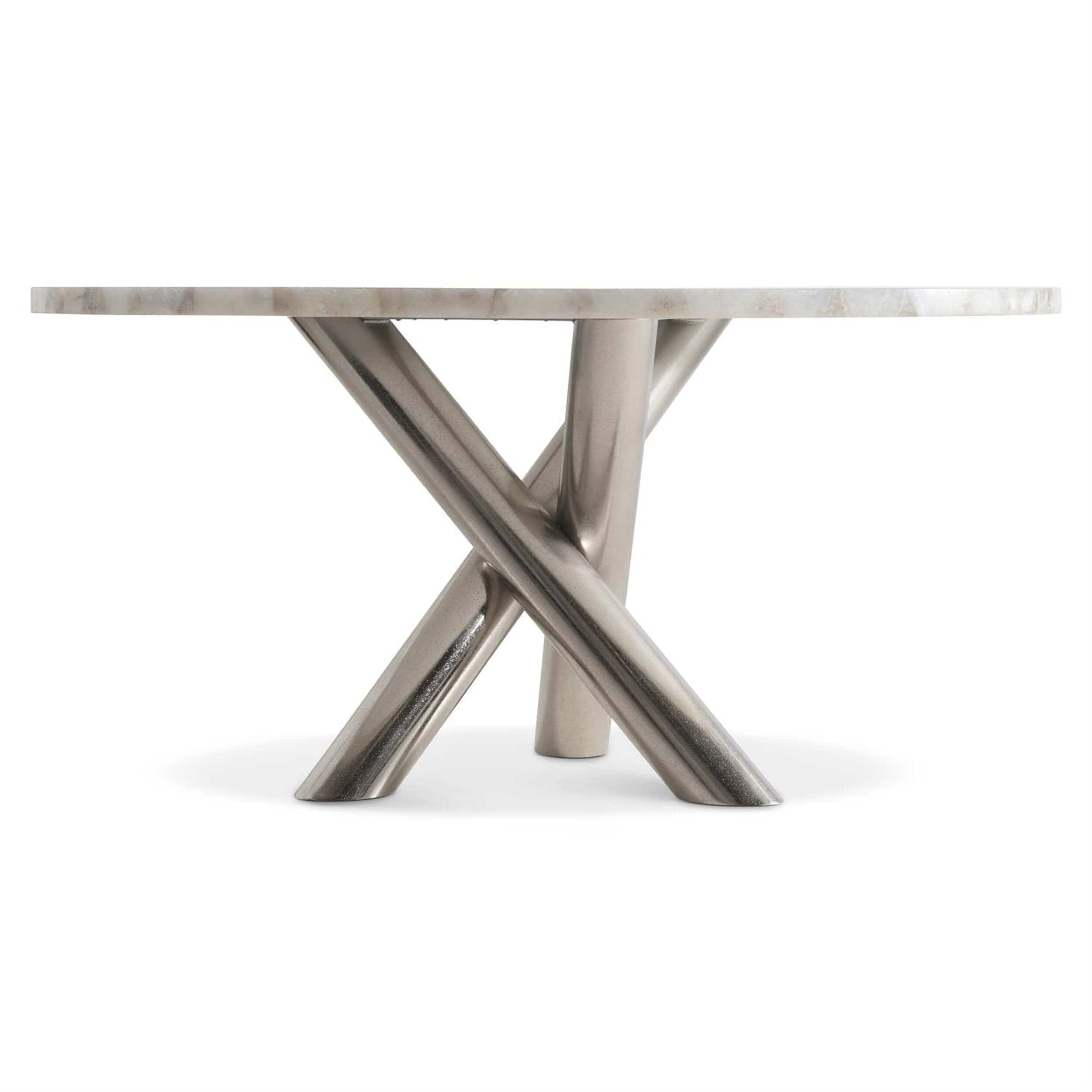Ornella Round Dining Table, Natural Agate - Image 2