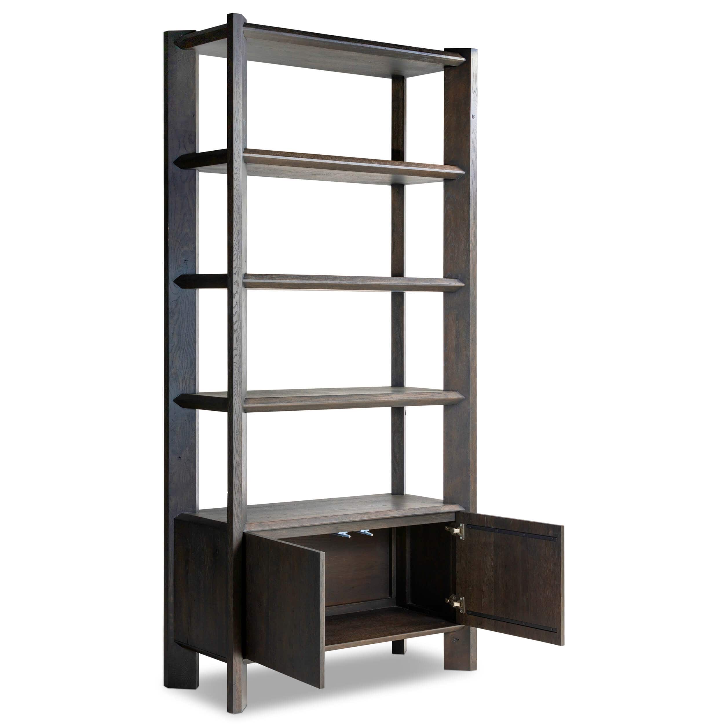 Orwin Bookshelf, Smoked Black by Four Hands - Image 4