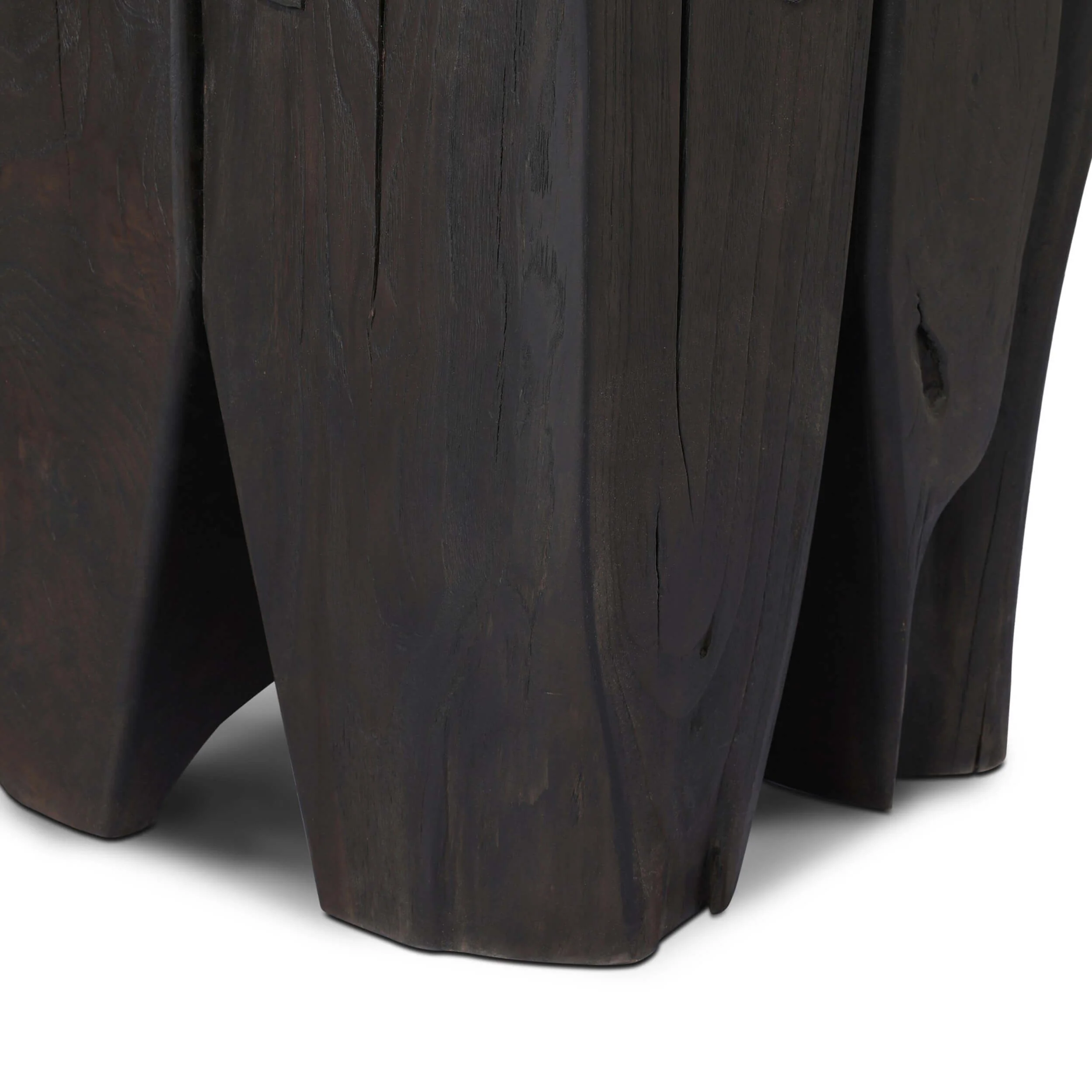 Oshan Outdoor End Table, Black by Four Hands - Image 5
