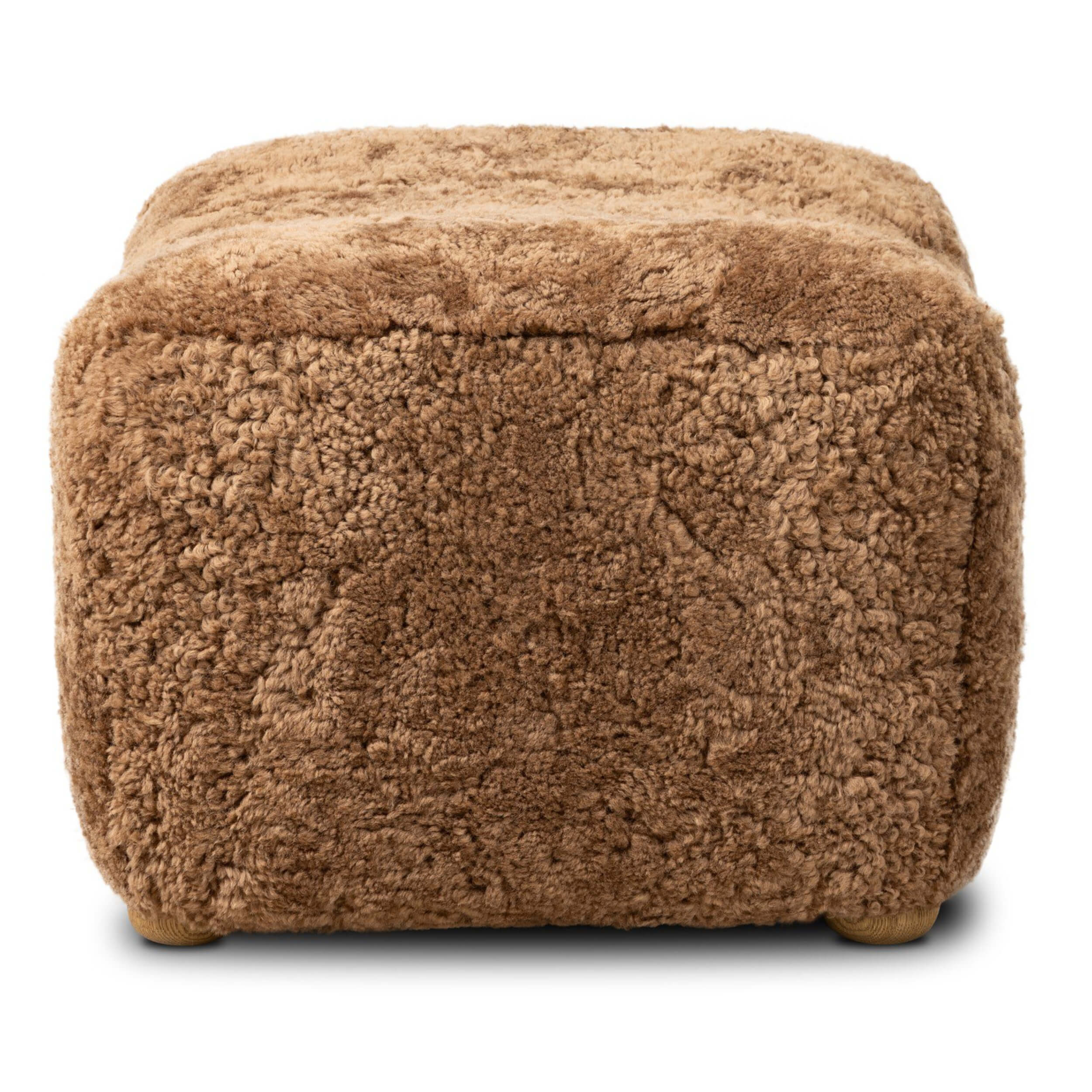 Oslo Ottoman, Amber Shearling by Amber Lewis x Four Hands - Image 3
