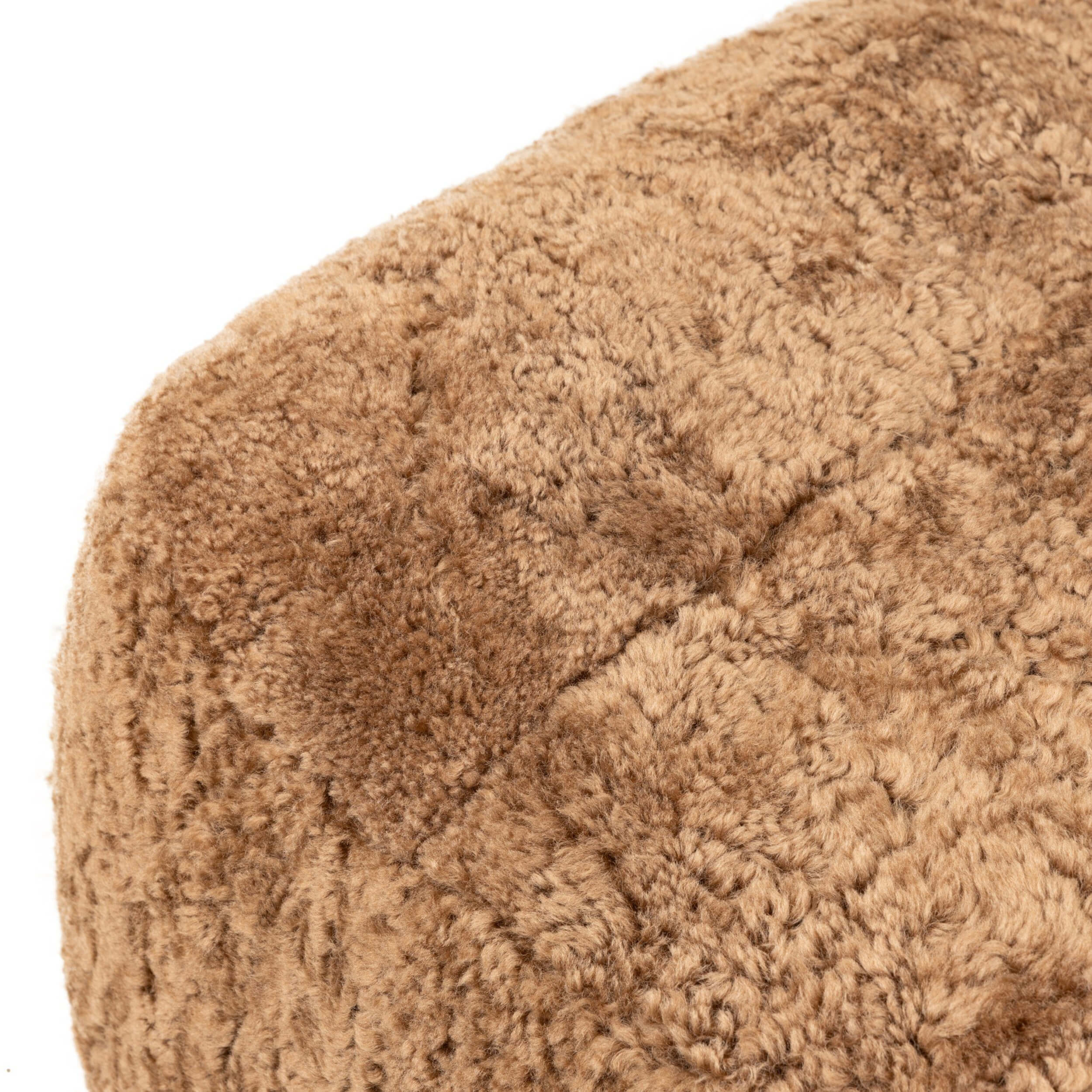 Oslo Ottoman, Amber Shearling by Amber Lewis x Four Hands - Image 4