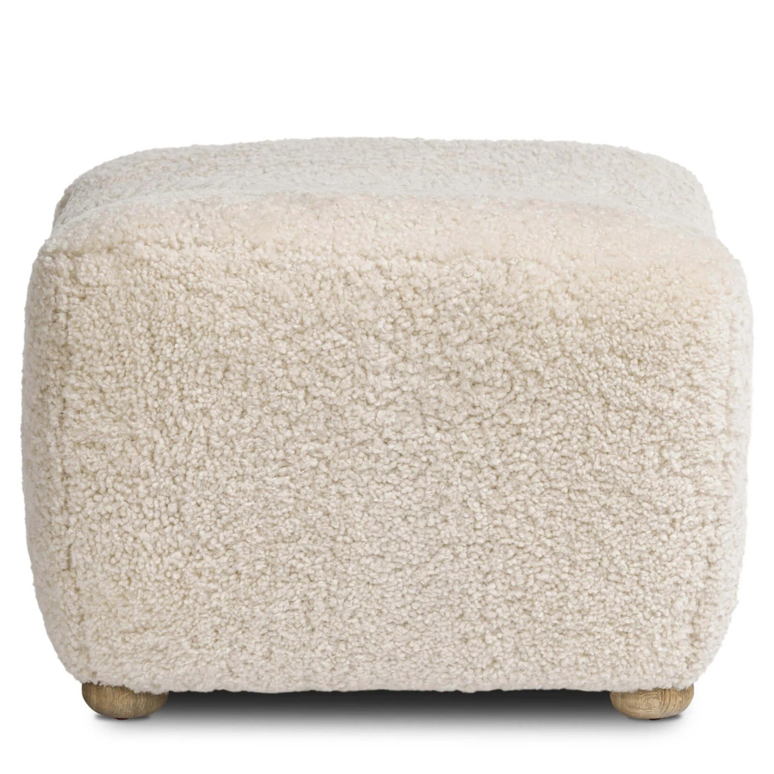 Oslo Ottoman, Beige by Amber Lewis x Four Hands - Image 3