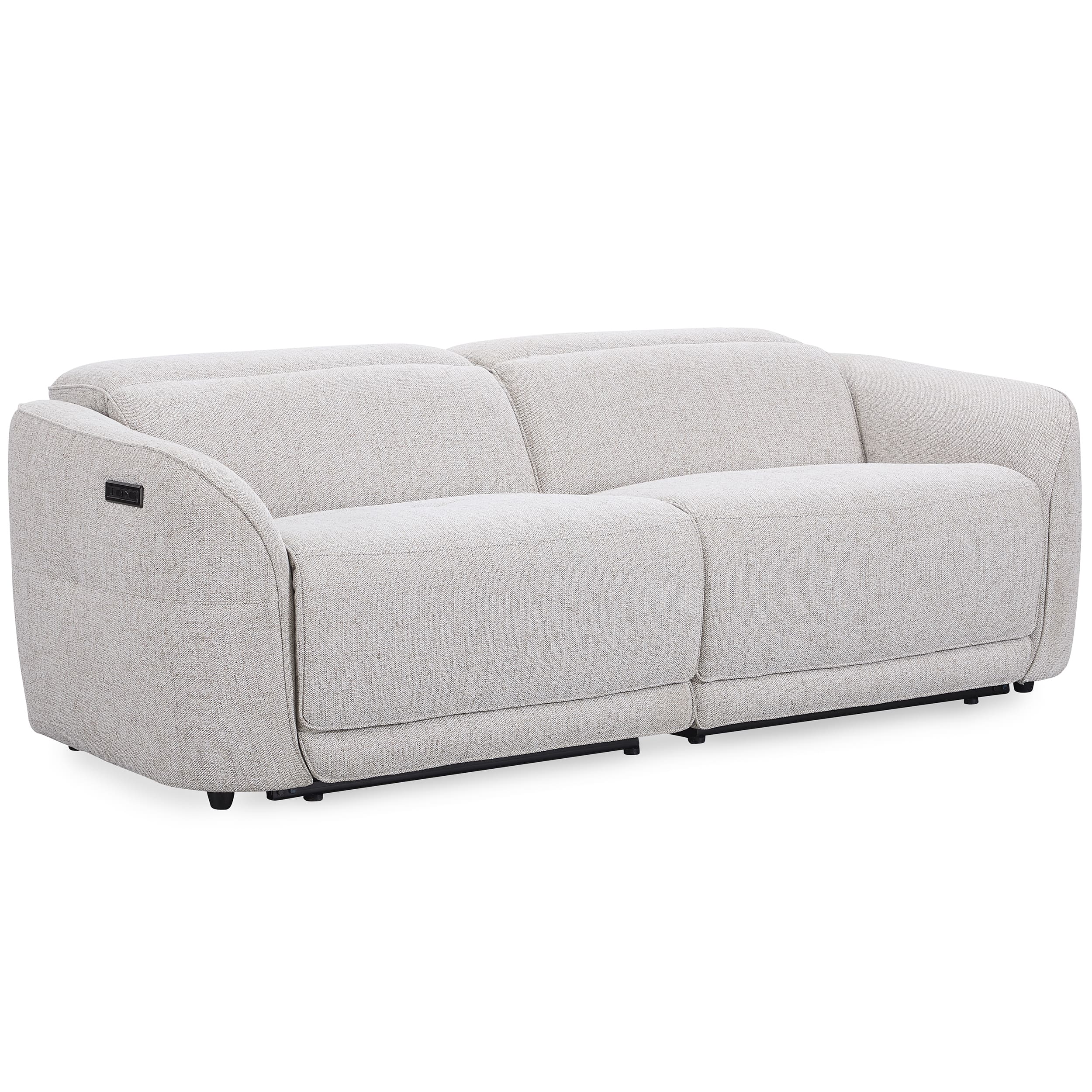 Ostend Power Recliner Sofa, Light Grey - Image 2