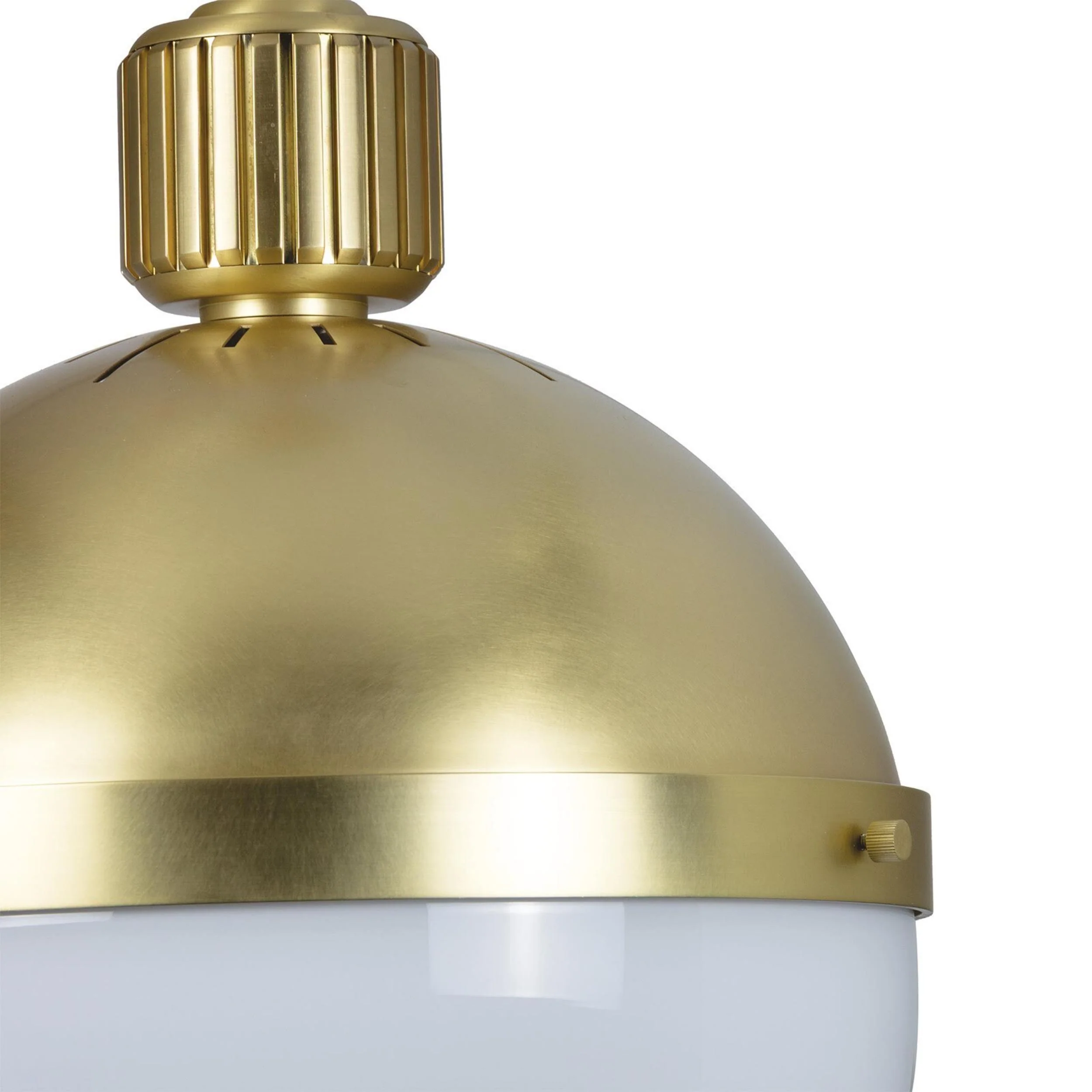 Otis Large Pendant, Natural Brass - Image 3