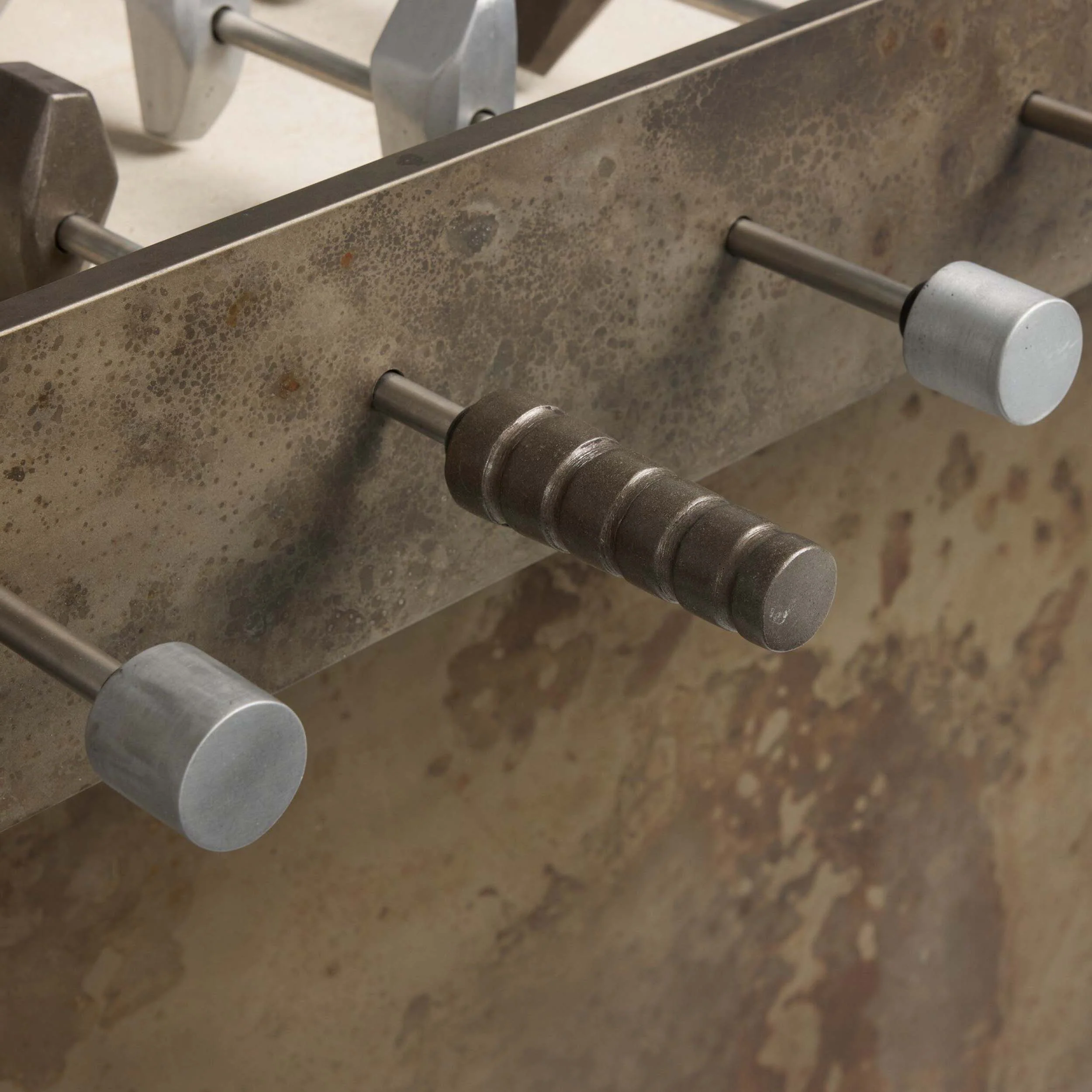 Outdoor Foosball Table, Oxidized Aluminum by Four Hands - Image 6