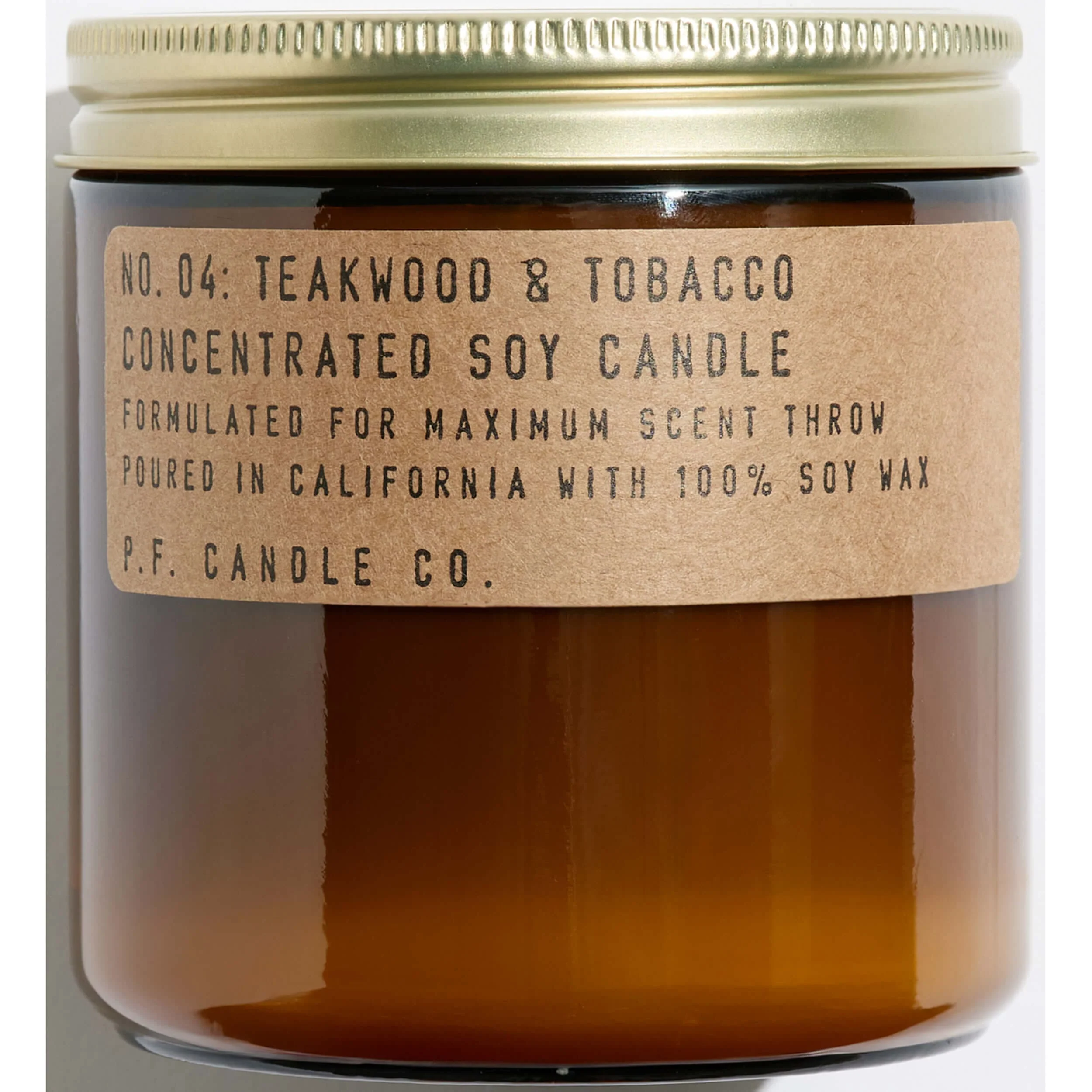 P.F. Candle Co. Candle, Teakwood & Tobacco