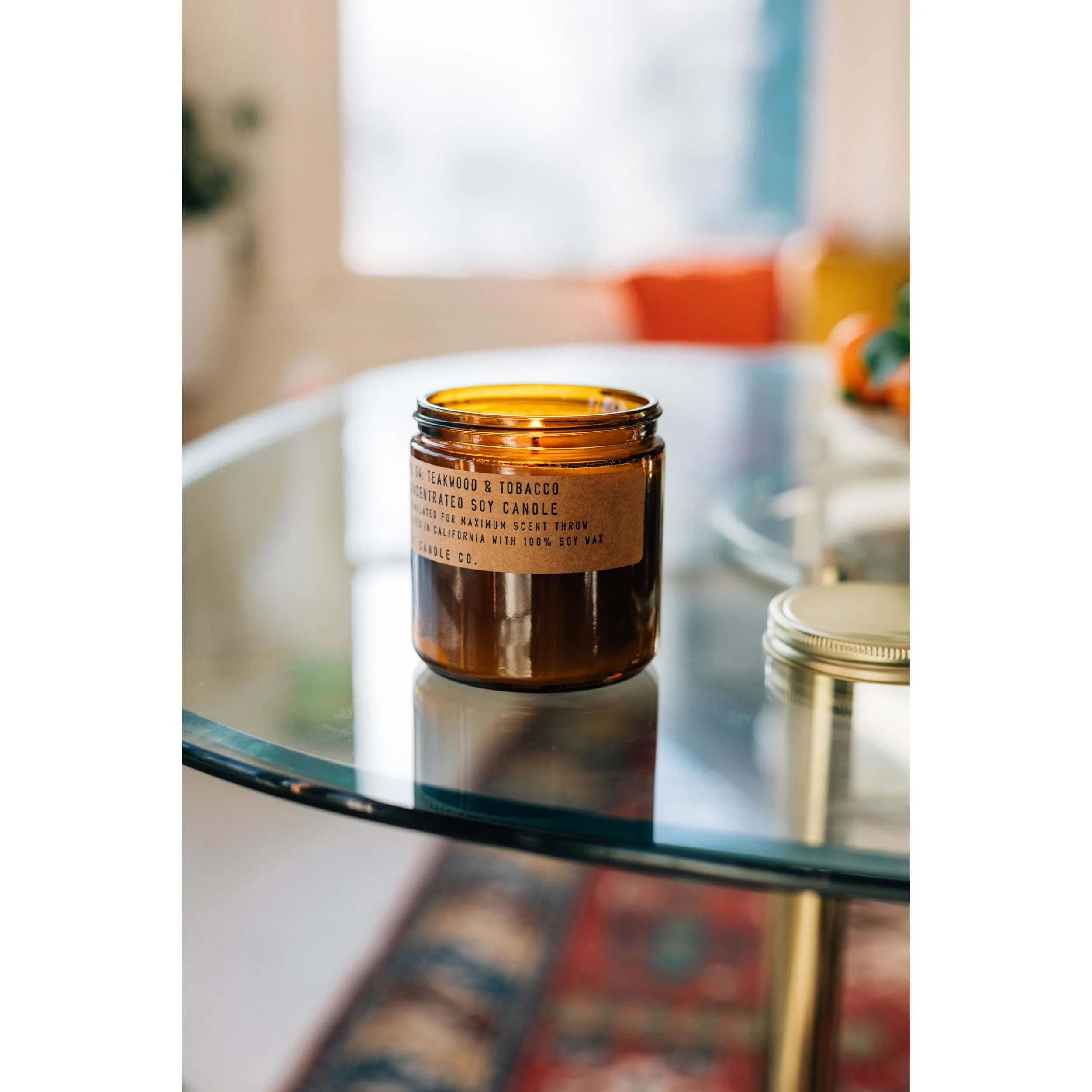 P.F. Candle Co. Candle, Teakwood & Tobacco - Image 2