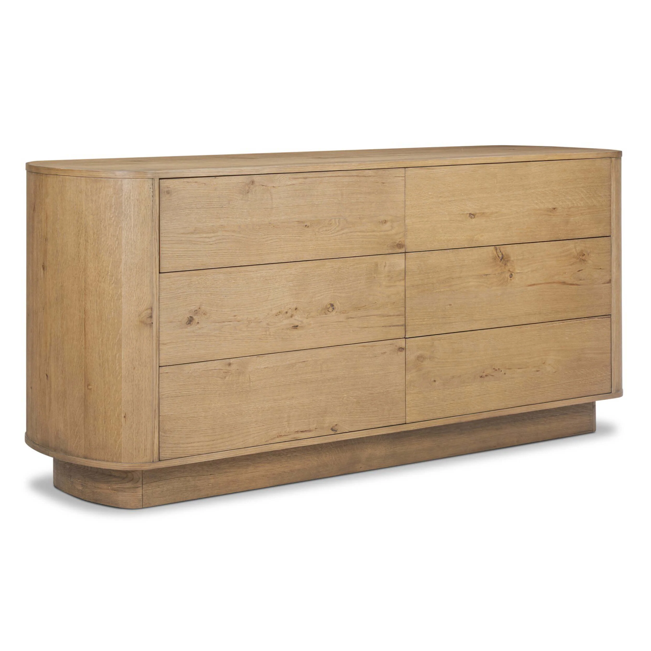 Paden 6 Drawer Dresser, Worn Oak by Four Hands