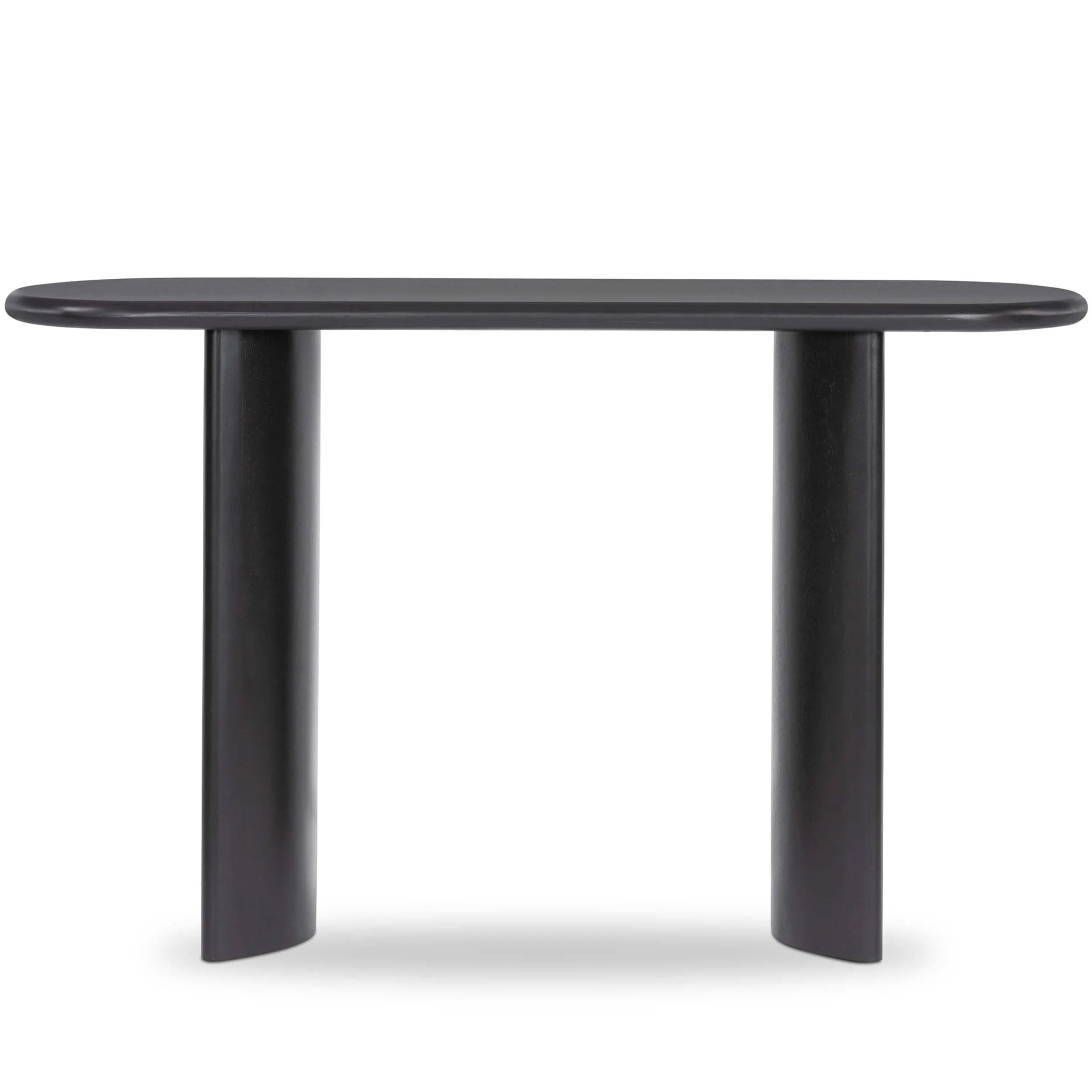 Paden Console Table, Aged Black by Four Hands - Image 2