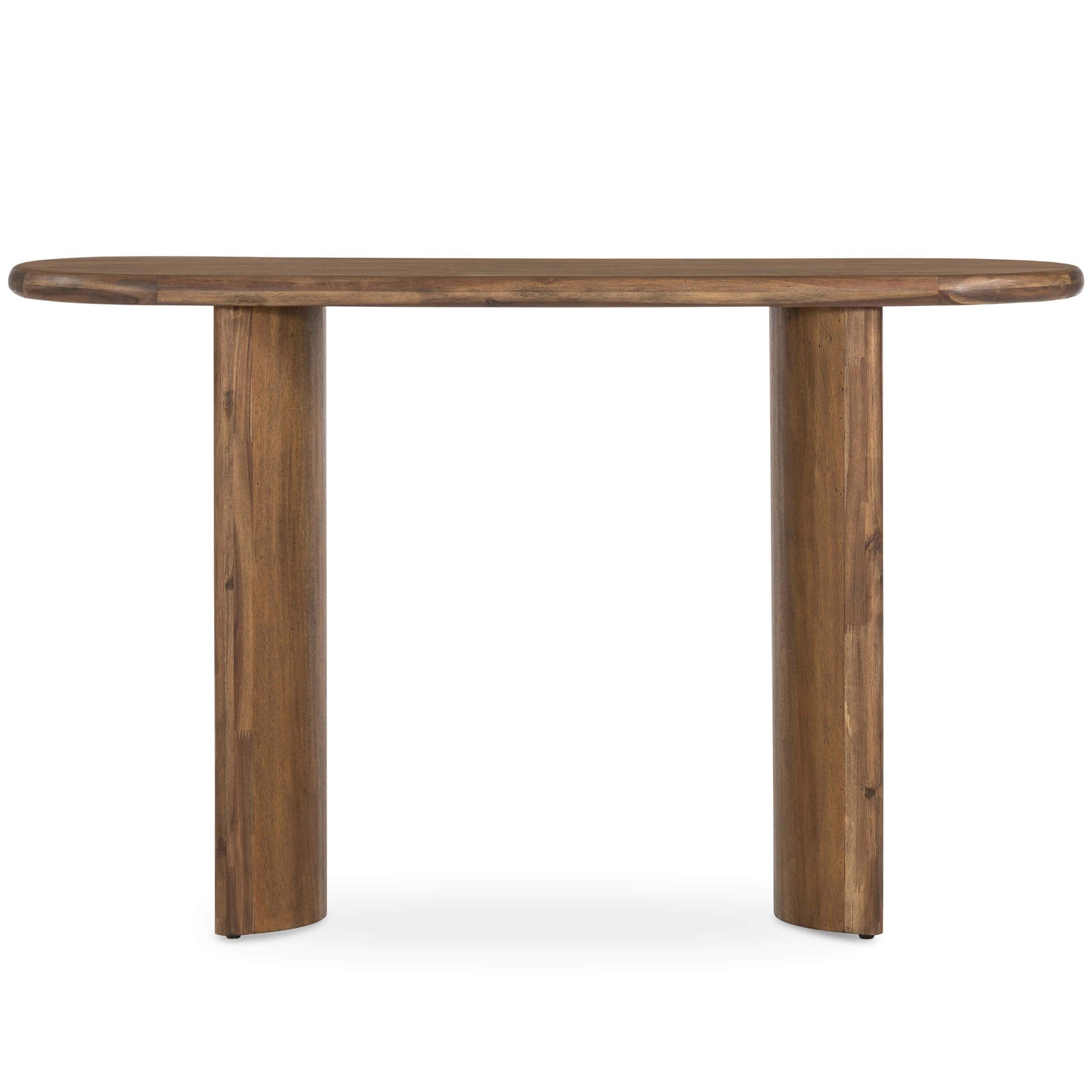 Paden Console Table, Seasoned Brown Acacia by Four Hands - Image 3