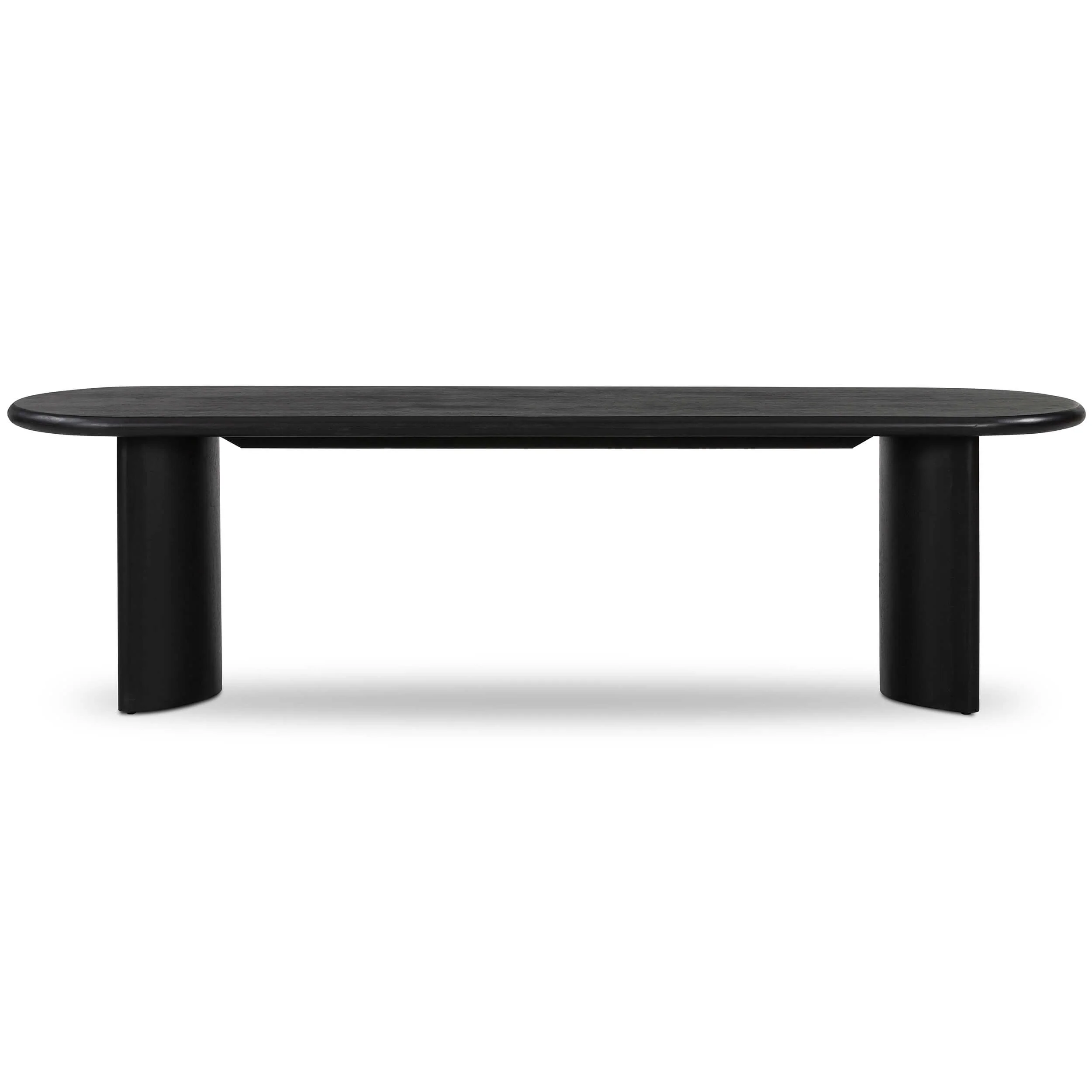 Paden Dining Bench, Aged Black - Image 3