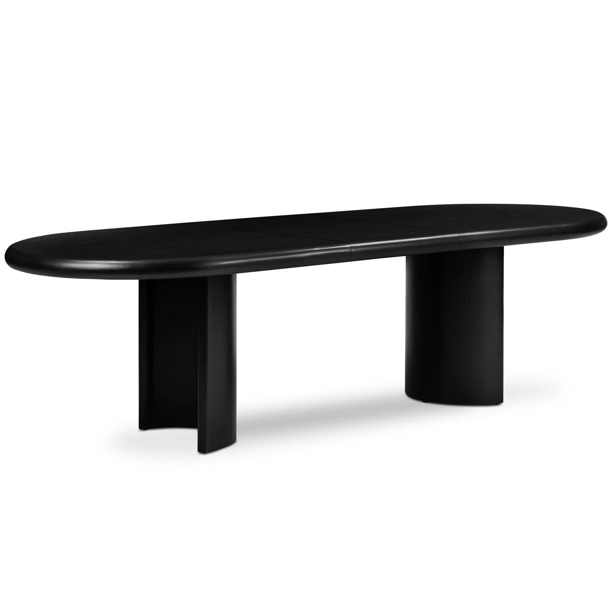 Paden Extension Dining Table, Aged Black by Four Hands