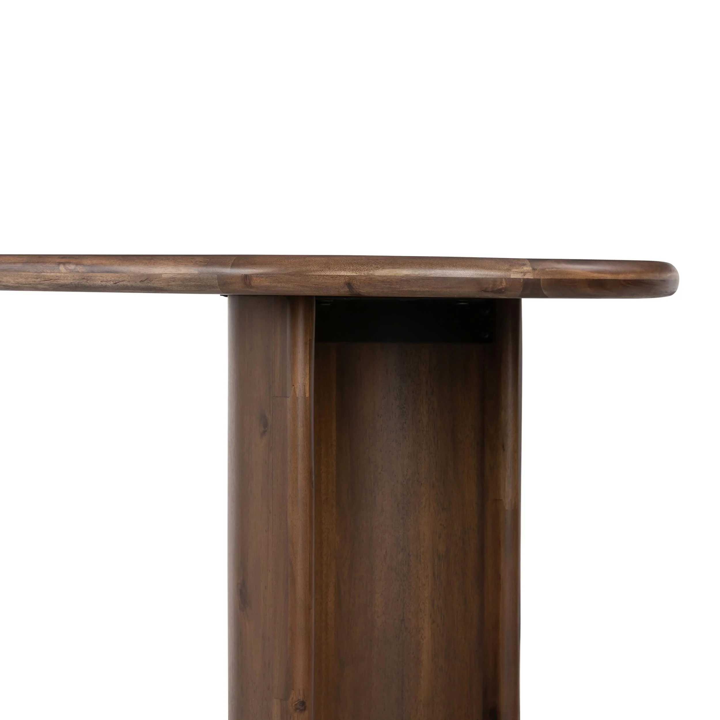 Paden Large Console Table, Seasoned Brown Acacia by Four Hands - Image 6