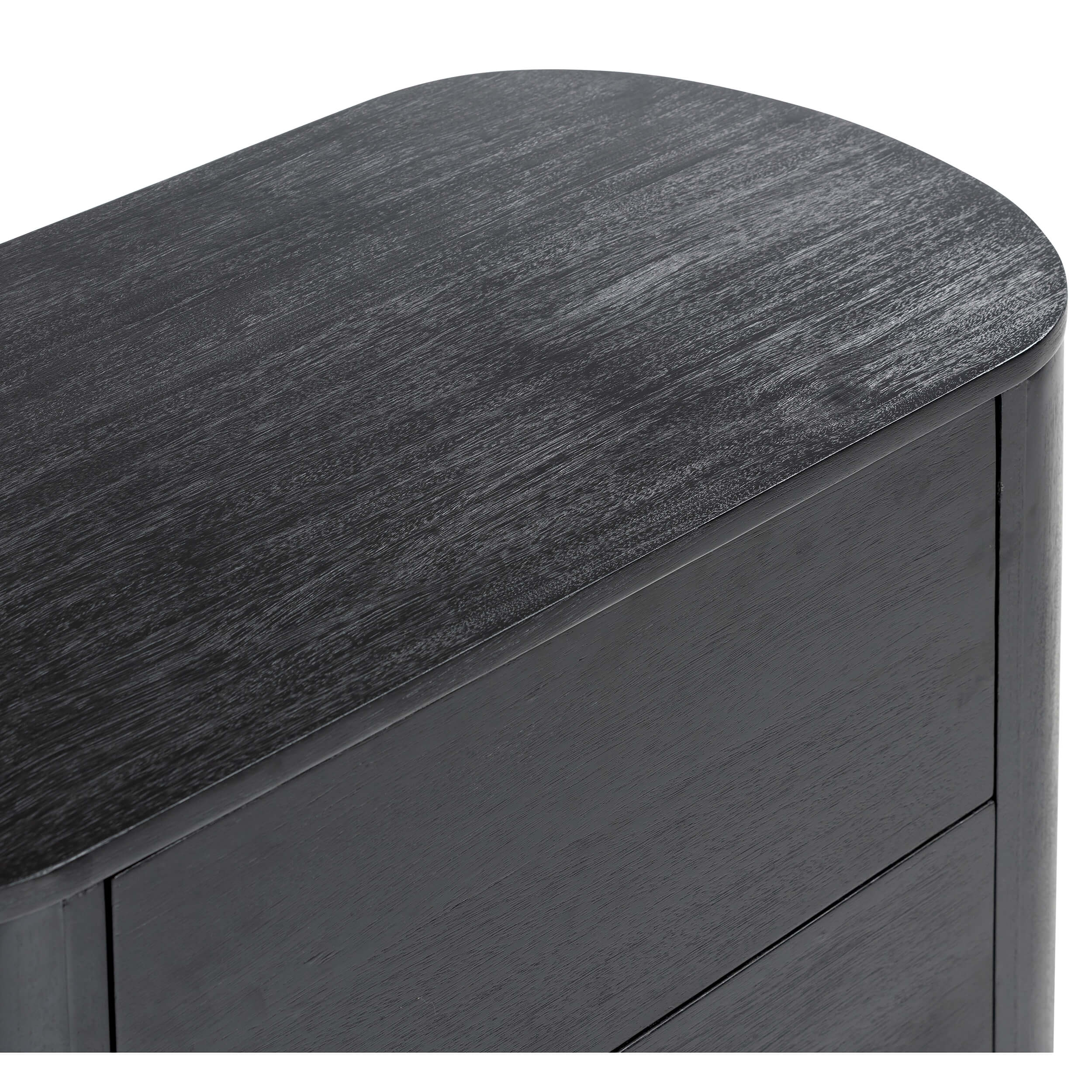 Paden Nightstand, Aged Black by Four Hands - Image 5