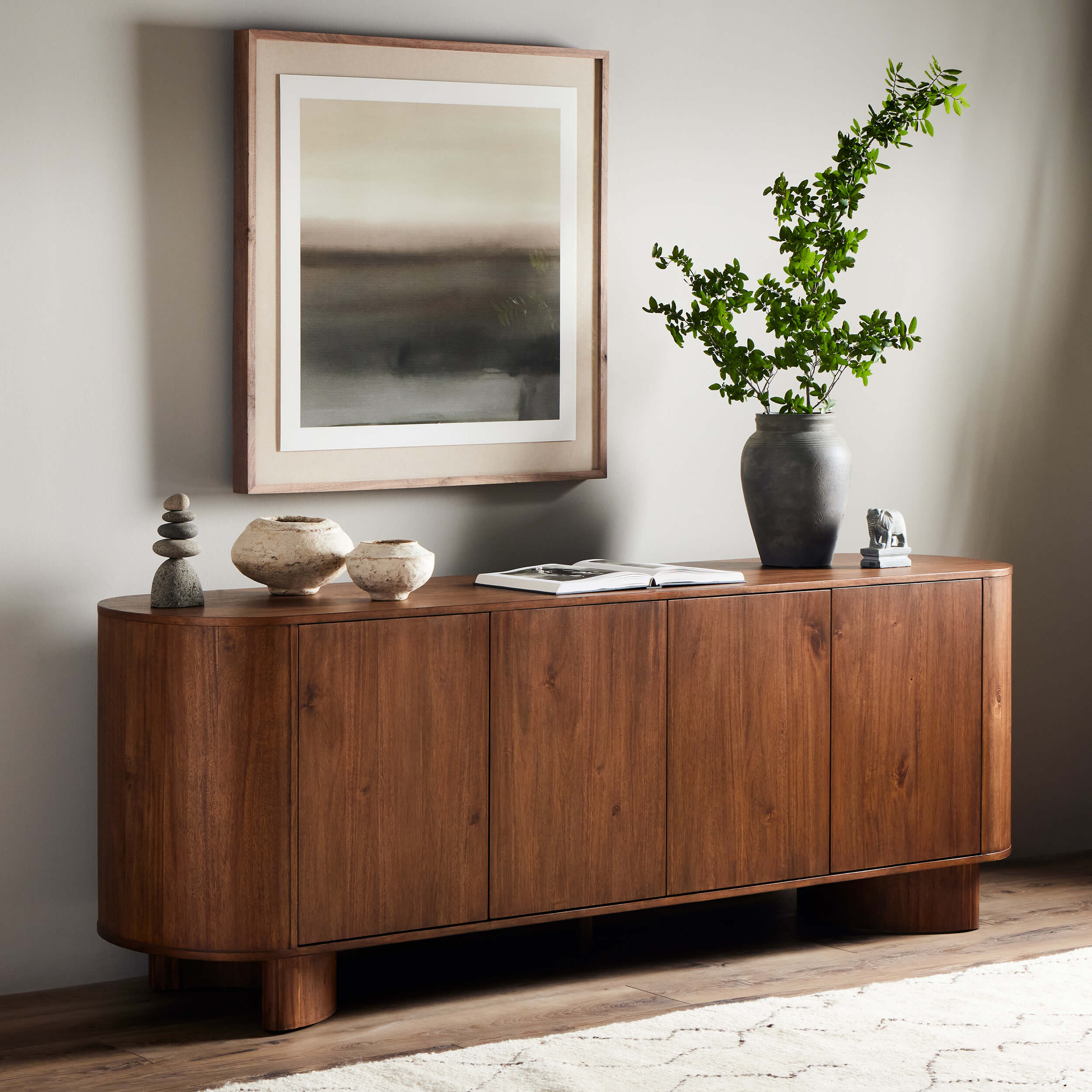 Paden Sideboard, Seasoned Brown by Four Hands - Image 5