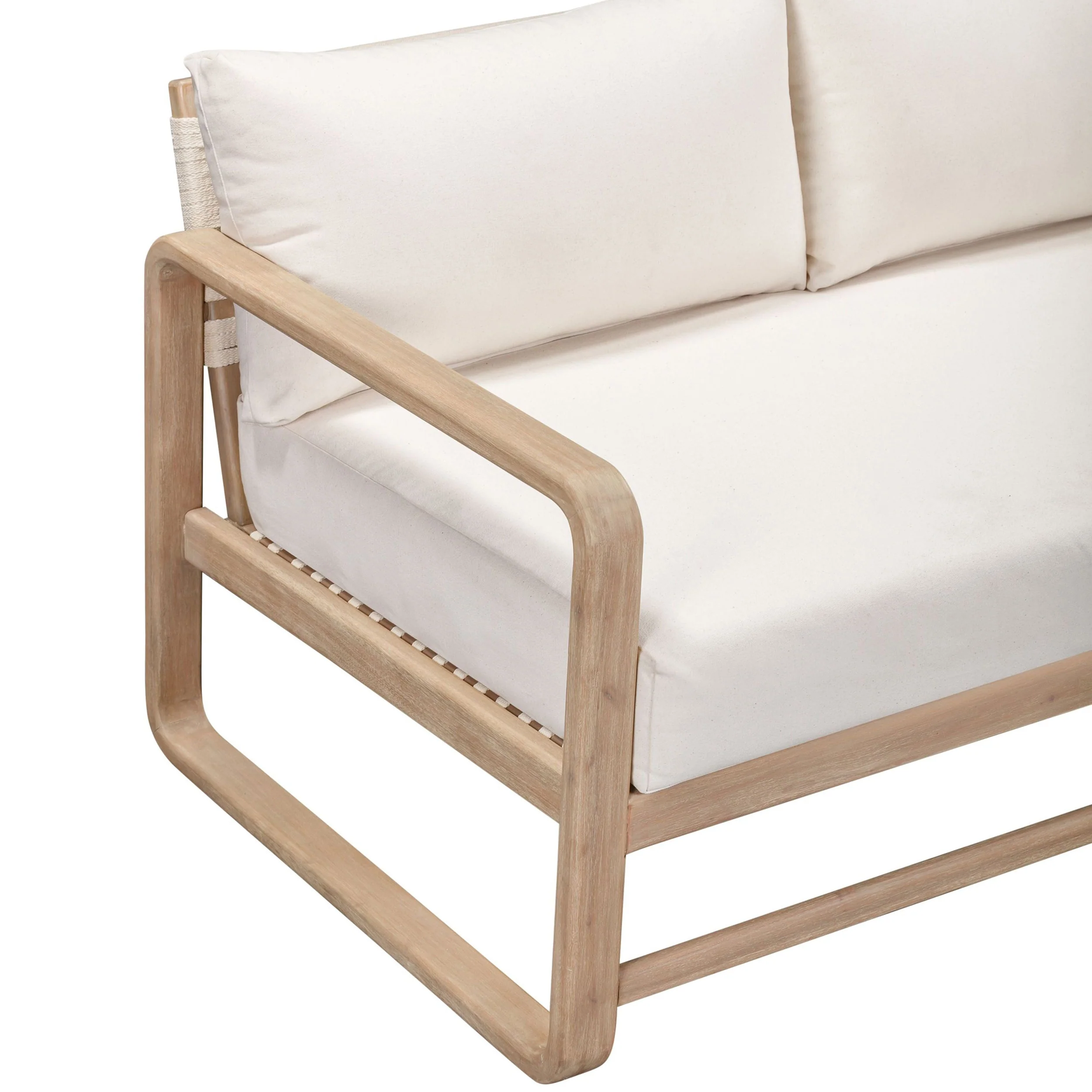 Palata Outdoor Sofa, Cream - Image 5