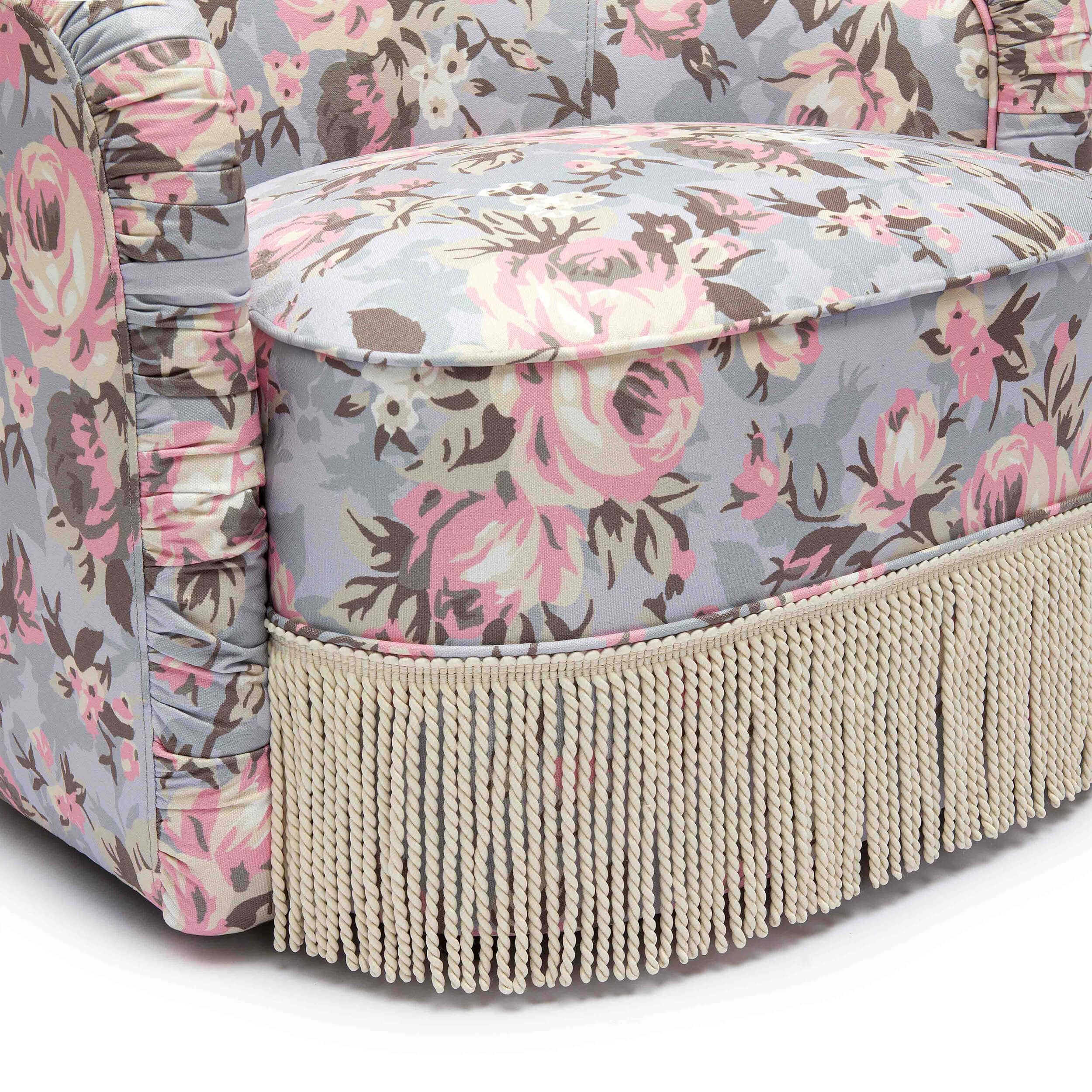 Pamela Lounge Chair, Spring Floral - Image 4
