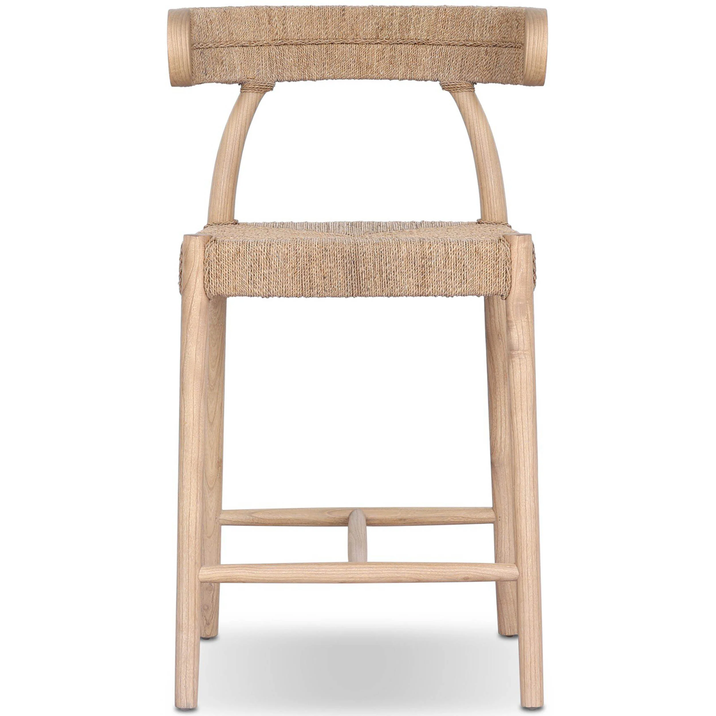 Pampa Counter Stool, Smoked Natural by Four Hands - Image 2