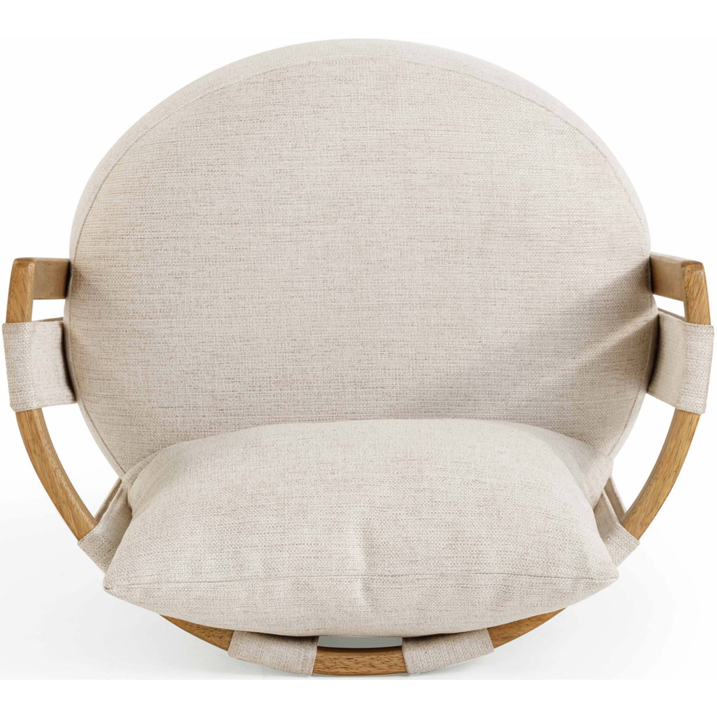 Paolo Swivel Chair, Cream - Image 5