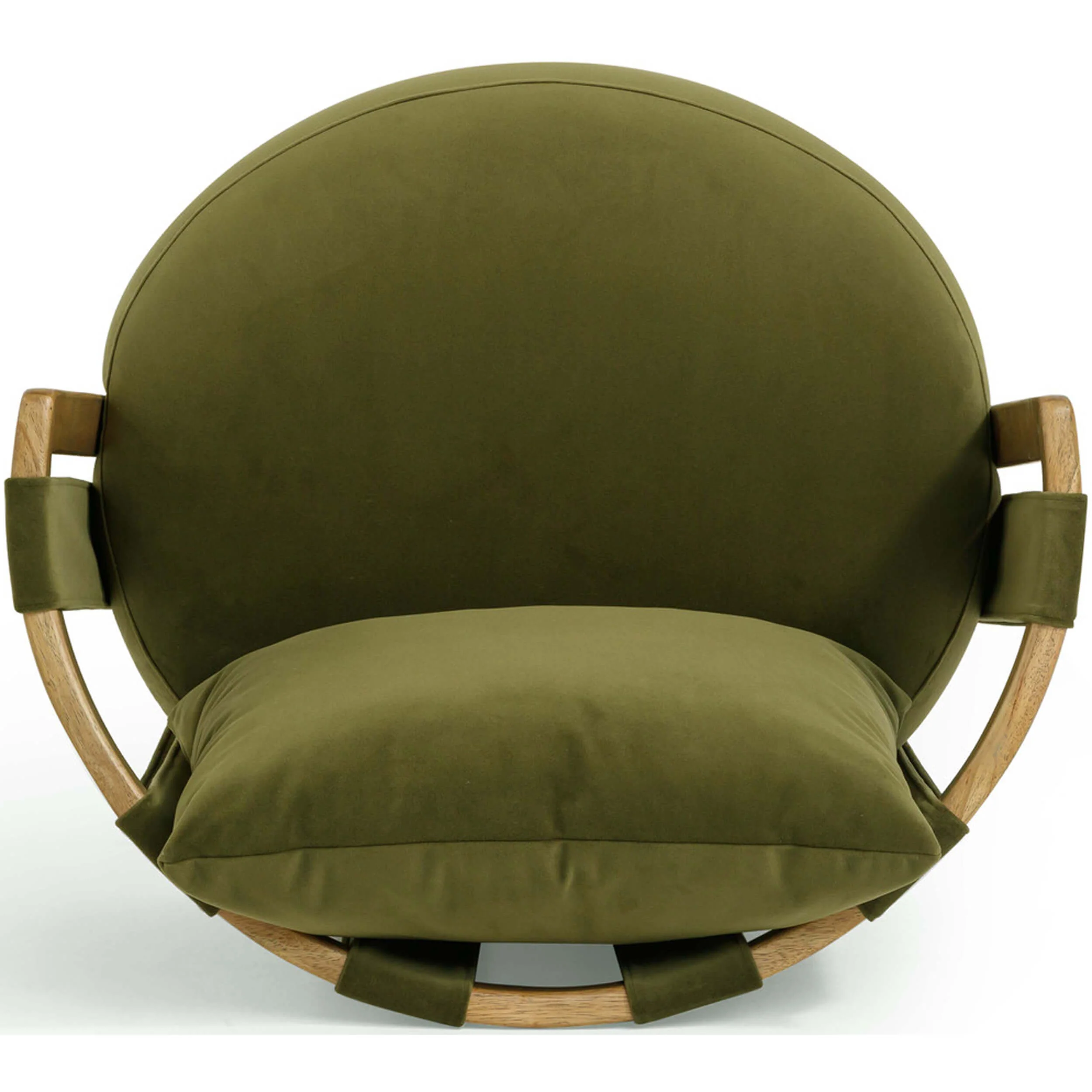Paolo Swivel Chair, Green - Image 5