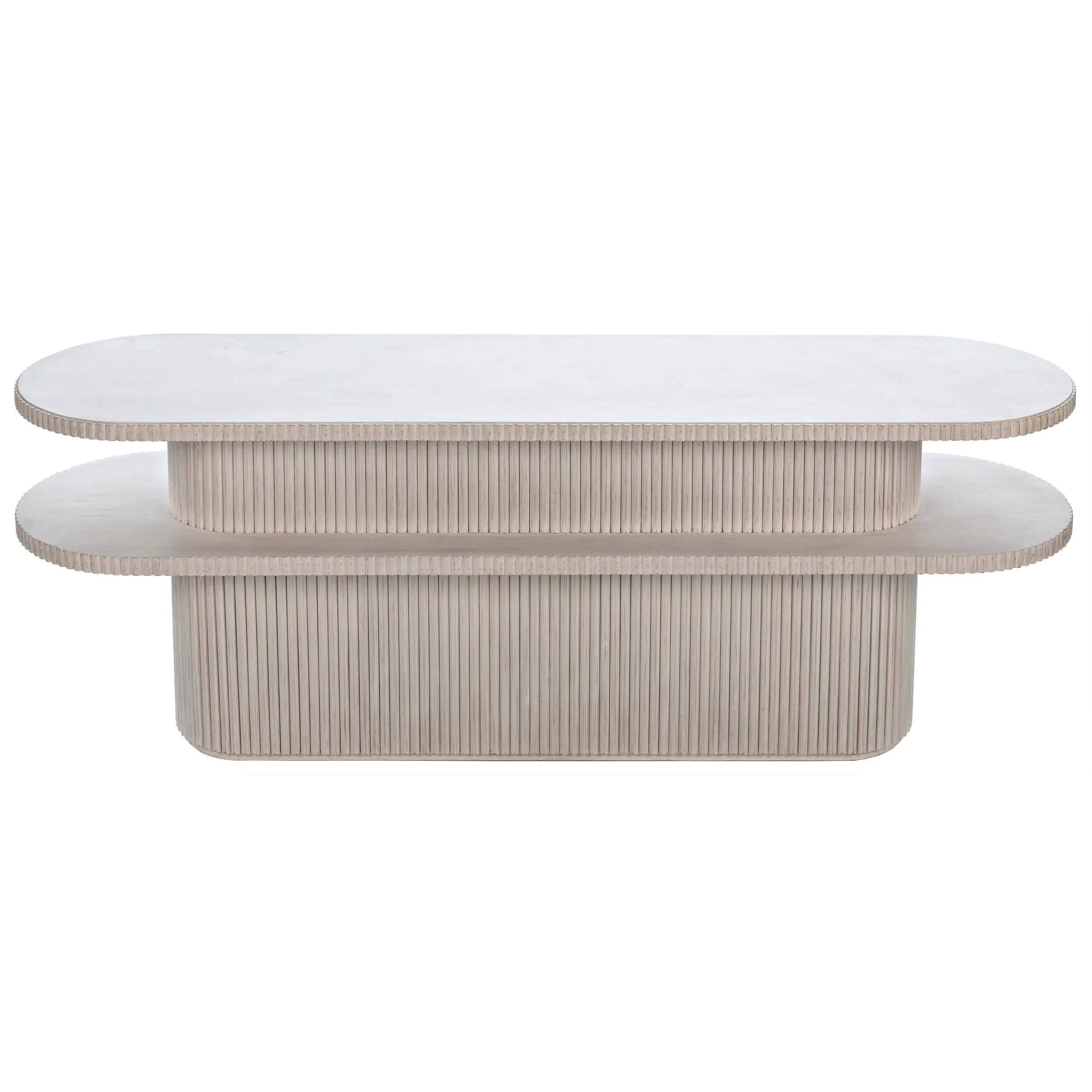Parker Console, White Wash - Image 3