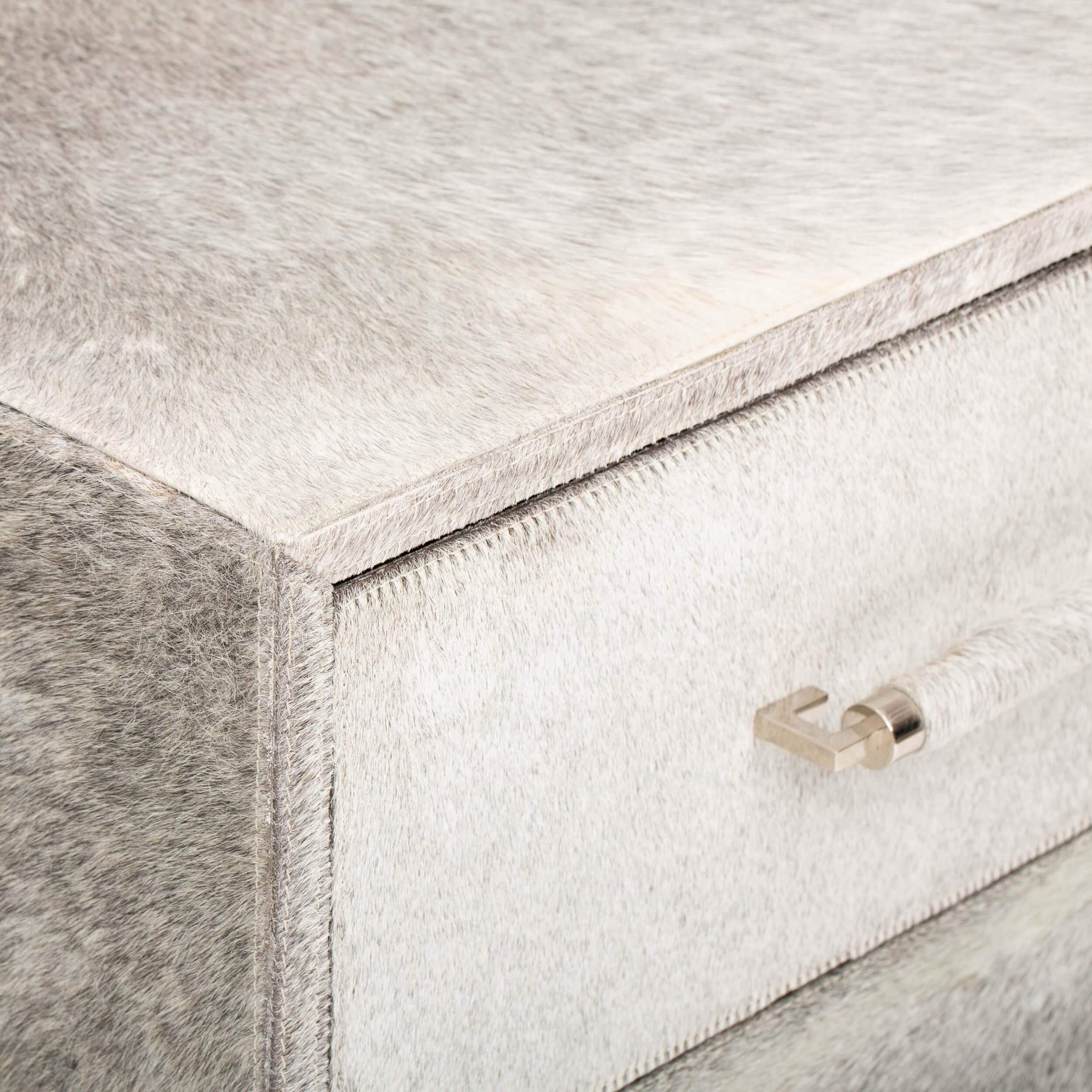 Parkin Cowhide Nightstand - Image 5