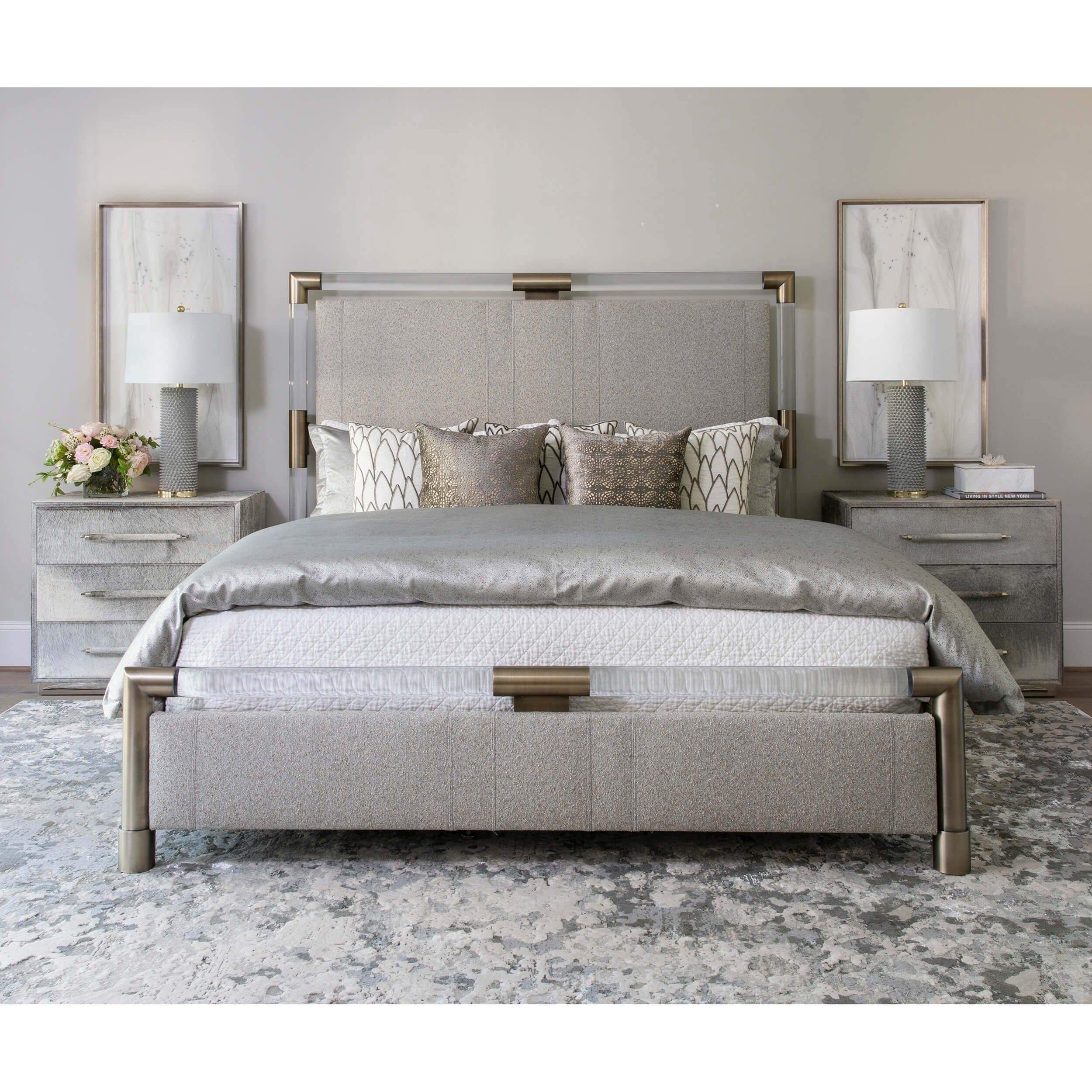 Parkin Cowhide Nightstand - Image 8