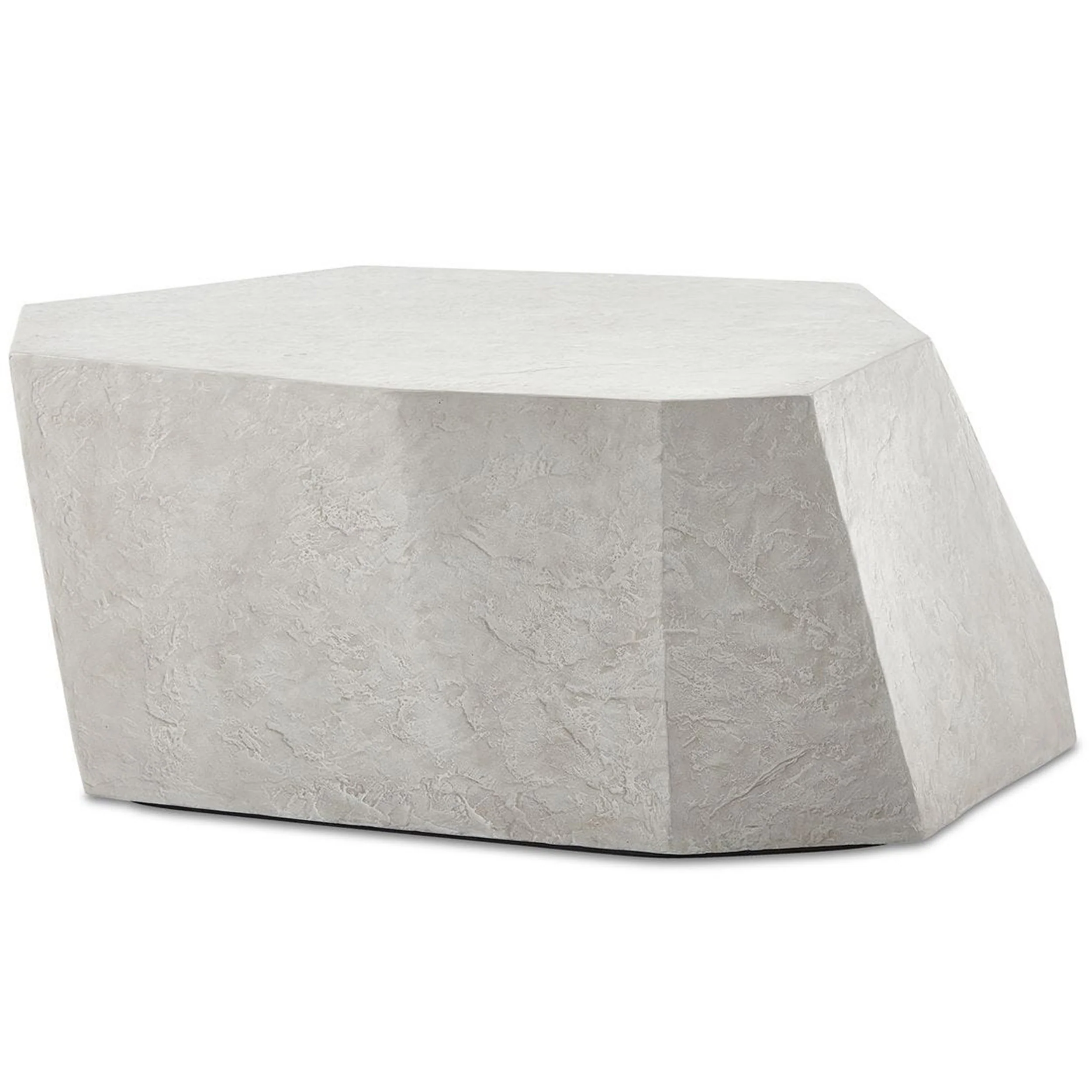 Parra Indoor-Outdoor Coffee Table, Limestone