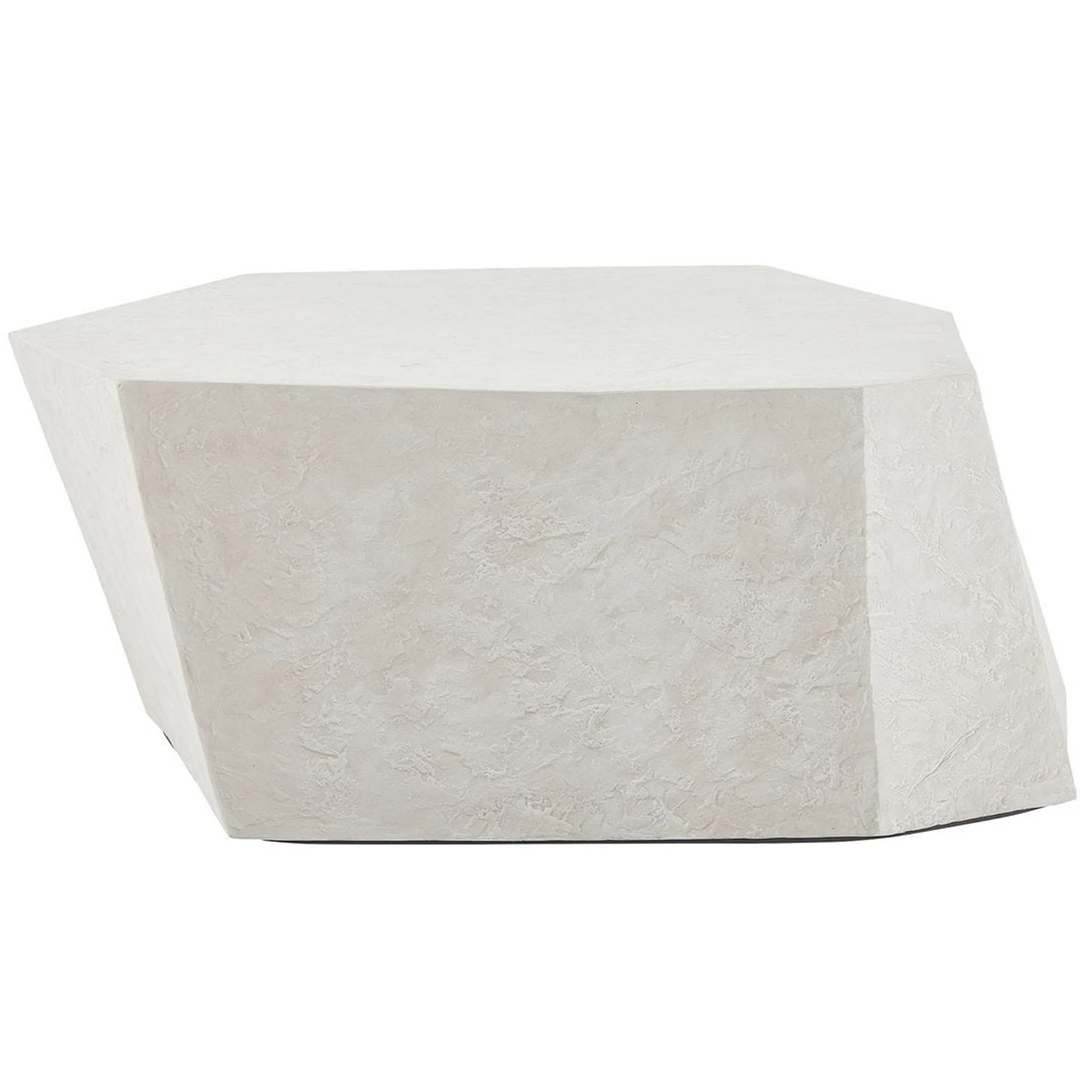 Parra Indoor-Outdoor Coffee Table, Limestone - Image 3