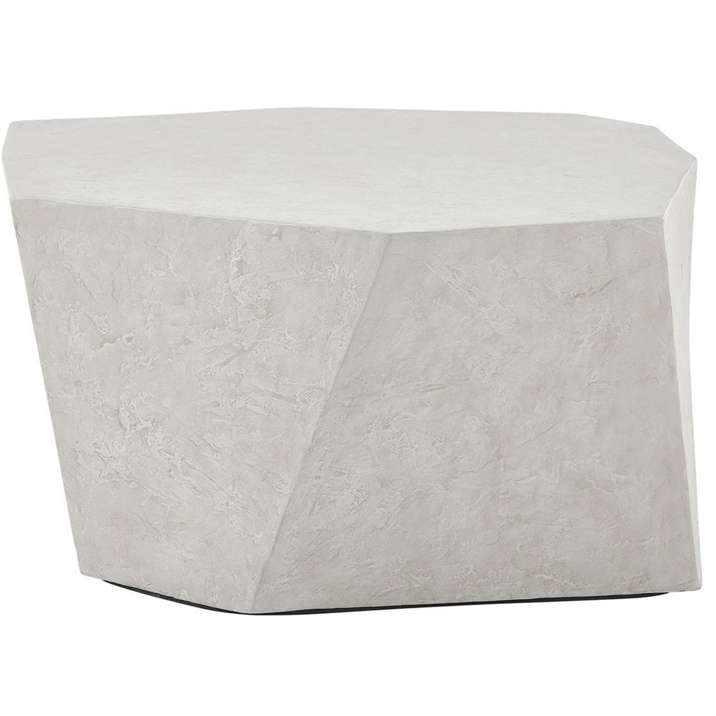 Parra Indoor-Outdoor Coffee Table, Limestone - Image 4