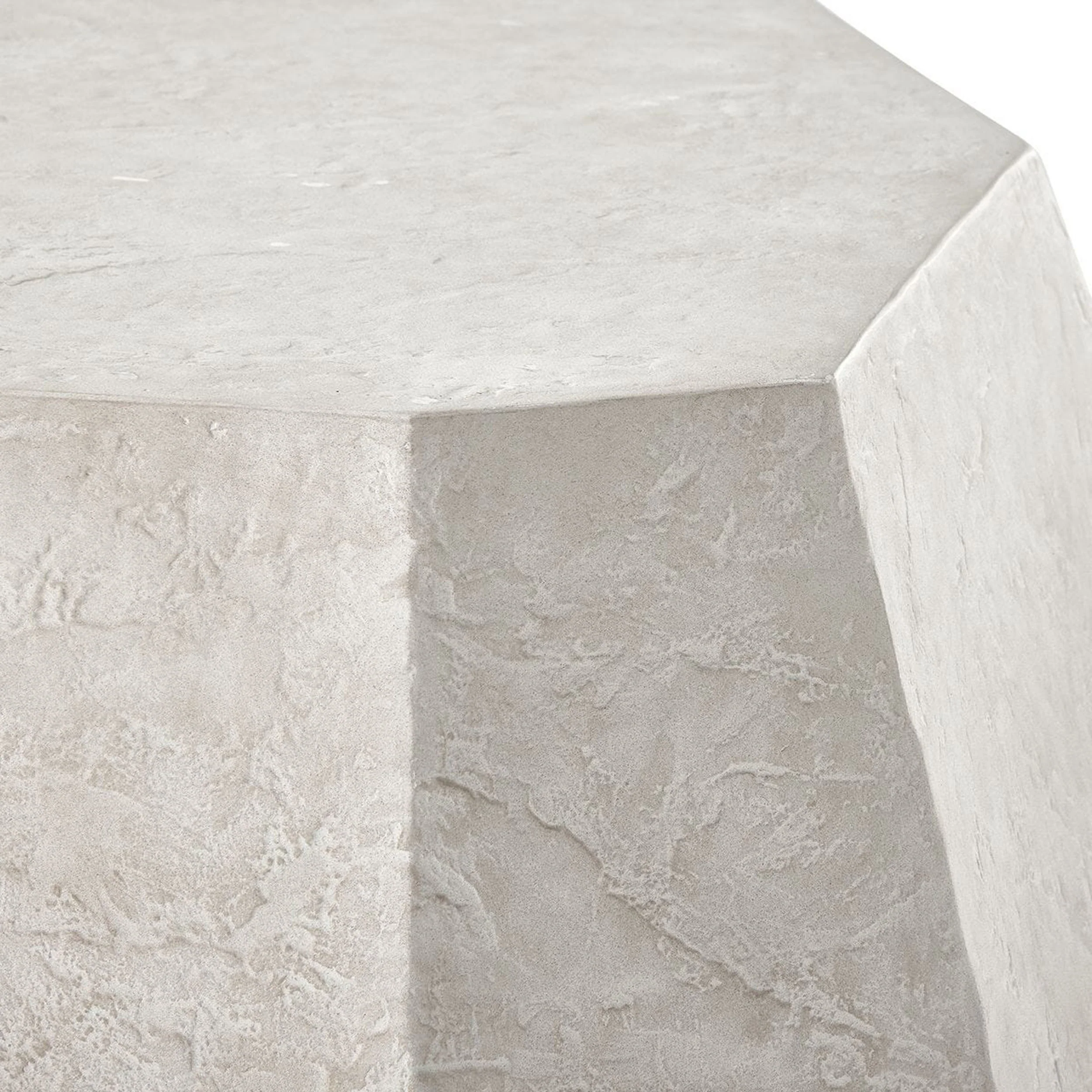 Parra Indoor-Outdoor Coffee Table, Limestone - Image 6