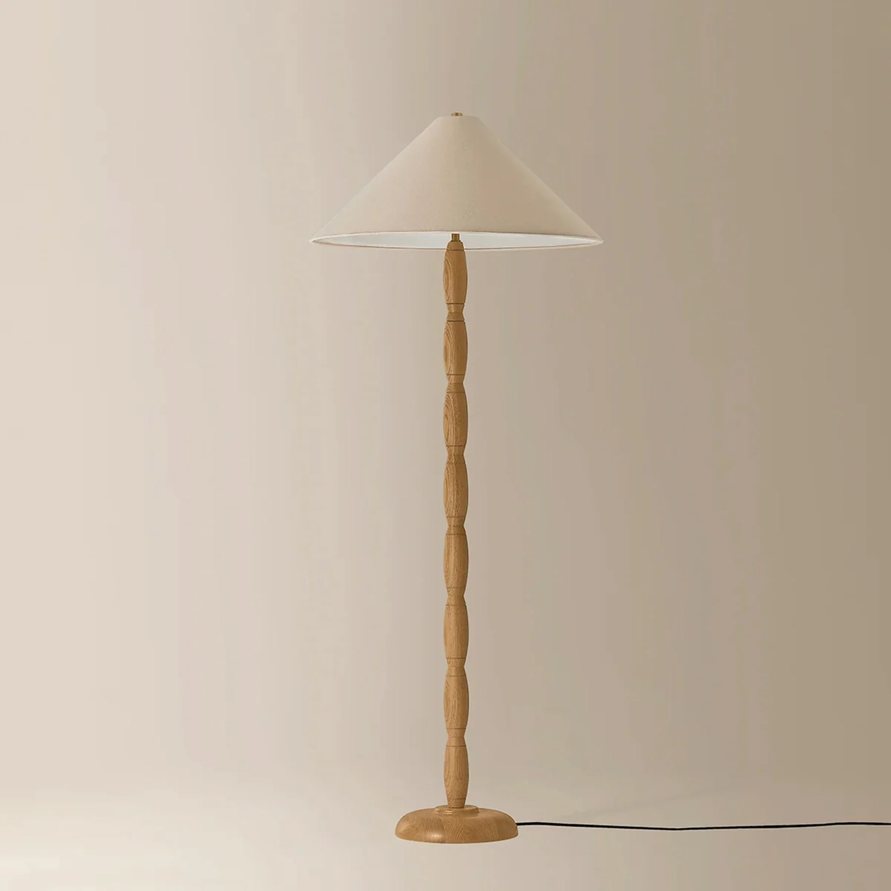 Parrish Floor Lamp, Patina Brass - Image 2