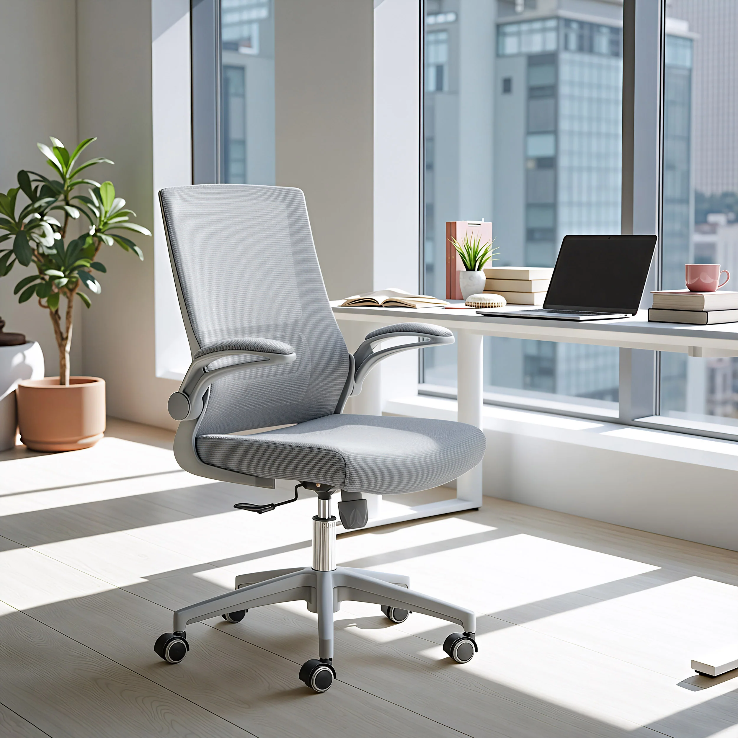 Pater Office Chair, Gray - Image 5