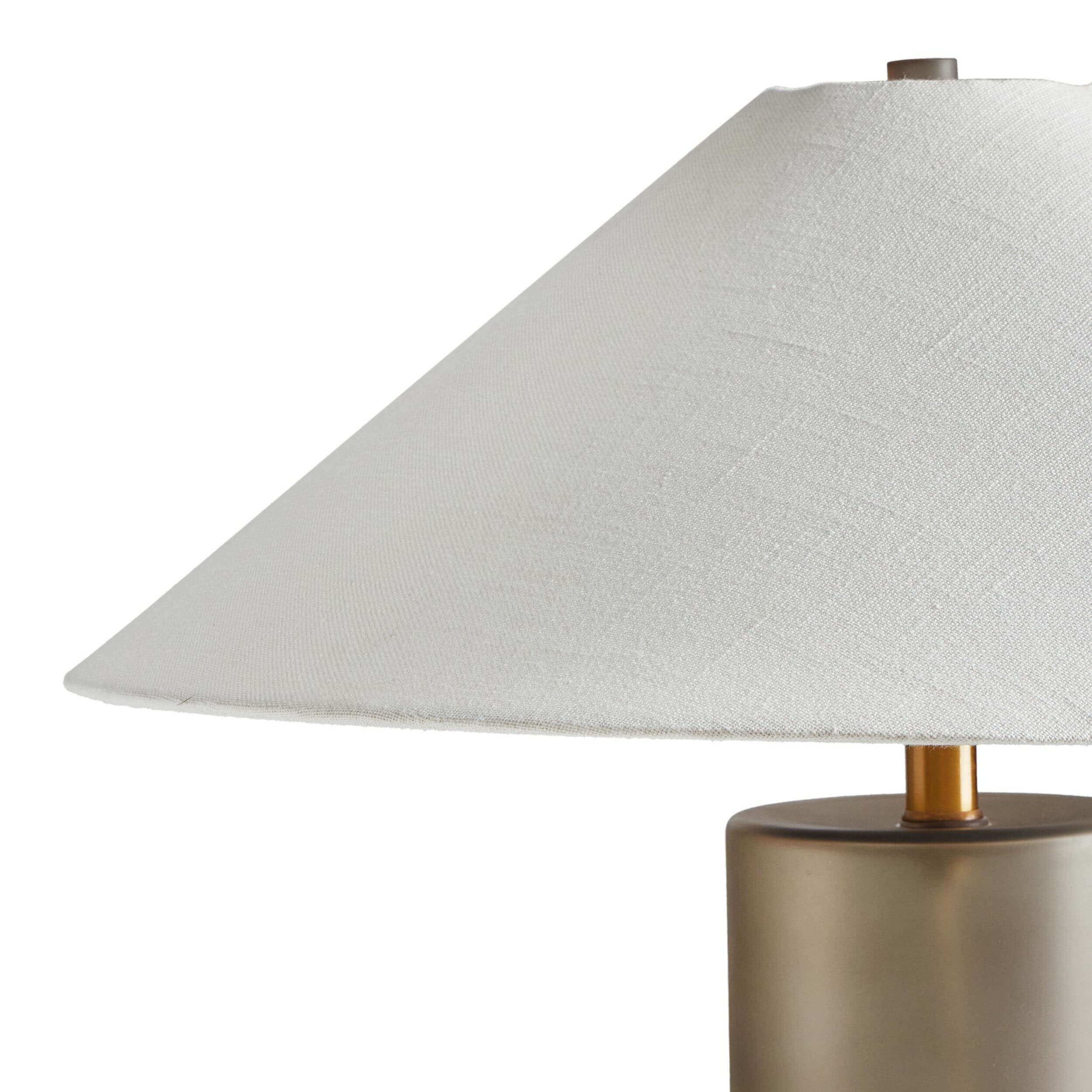 Patton Table Lamp, Smoked Blown Glass by Four Hands - Image 2