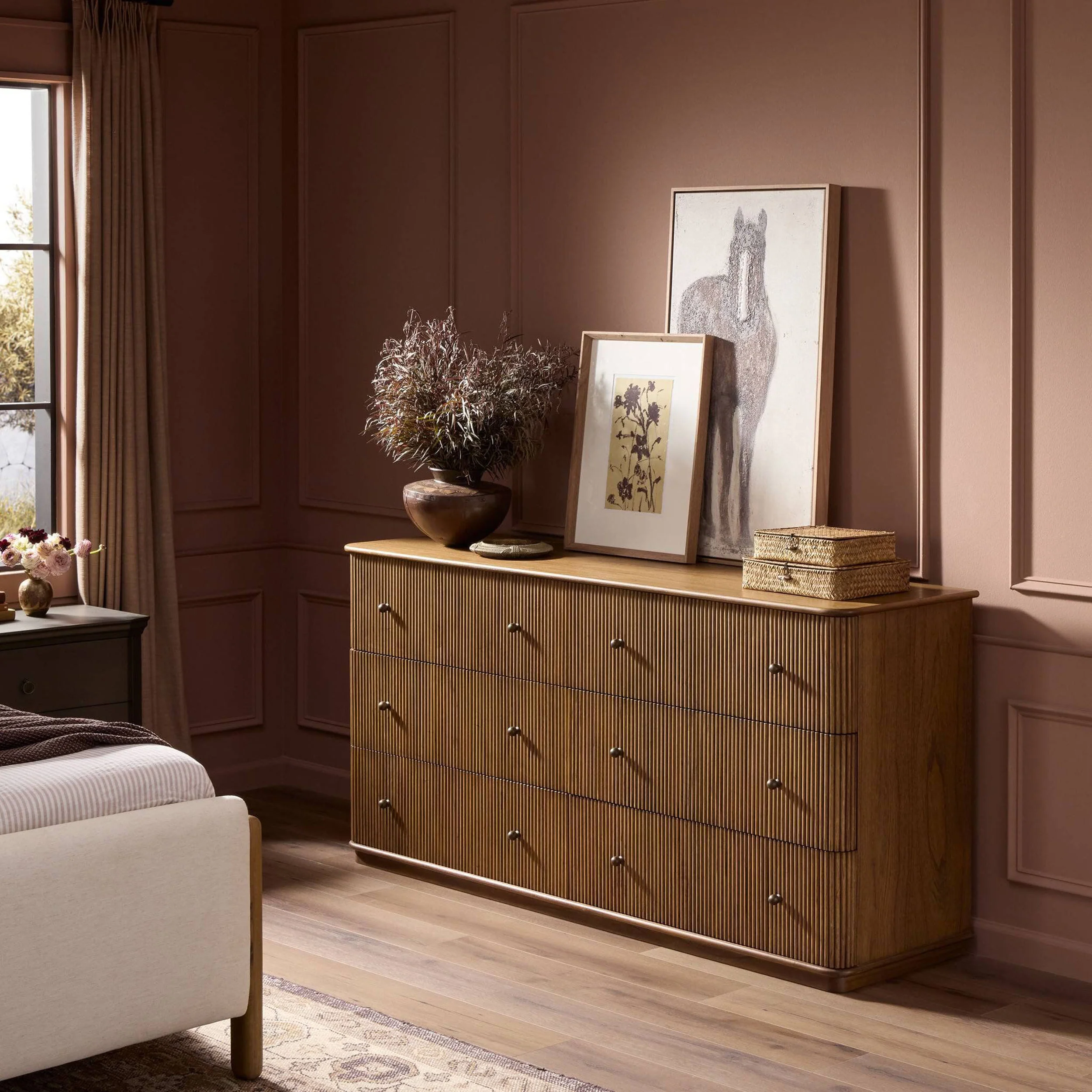 Ona 6 Drawer Dresser, Amber Mindi by Four Hands - Image 7