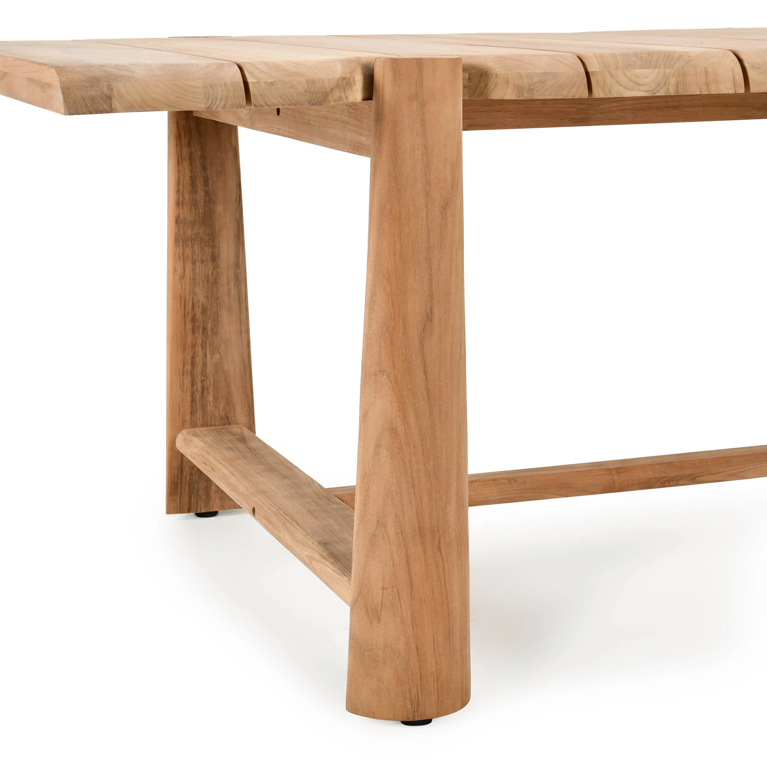 Aston Outdoor Dining Table, Natural - Image 4