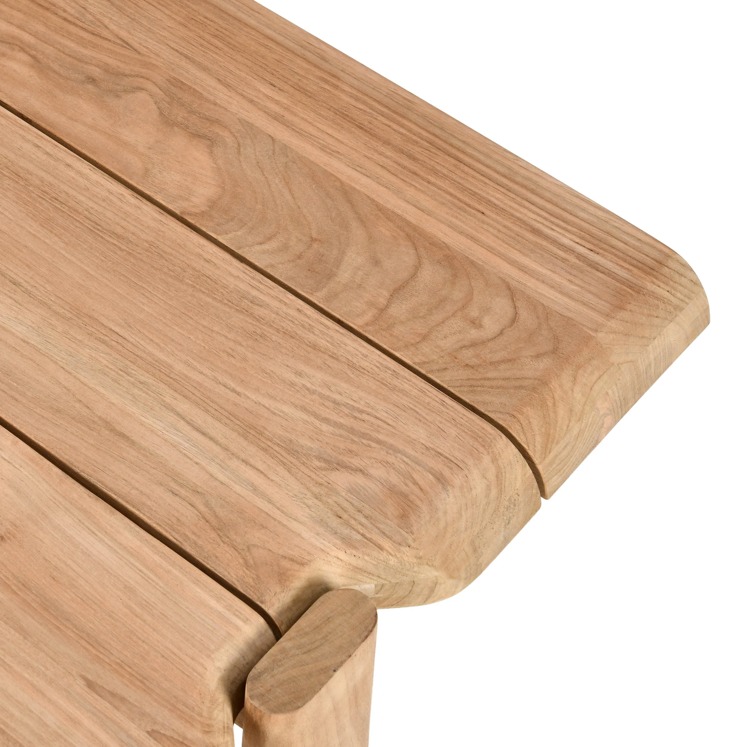 Aston Outdoor Dining Table, Natural - Image 5