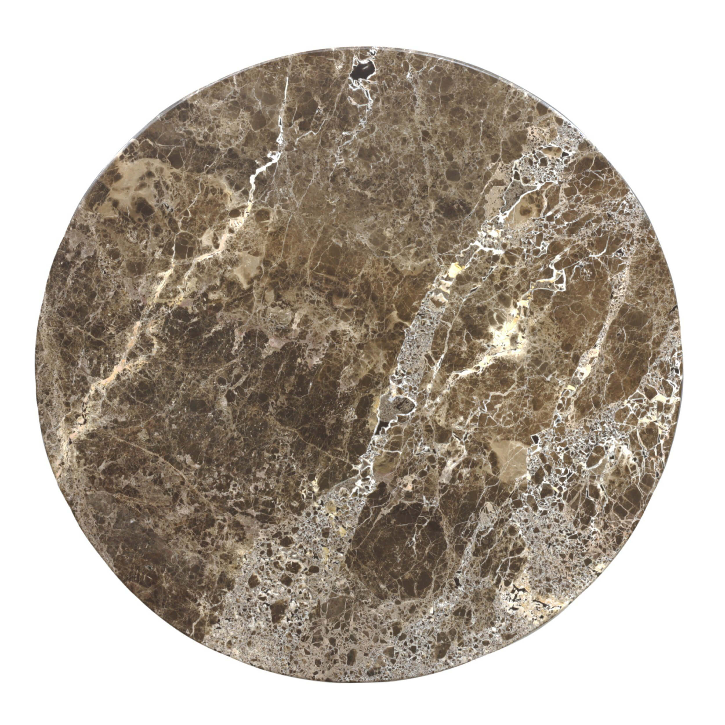 Pavlo Dining Table, Brown Marble by Four Hands - Image 2