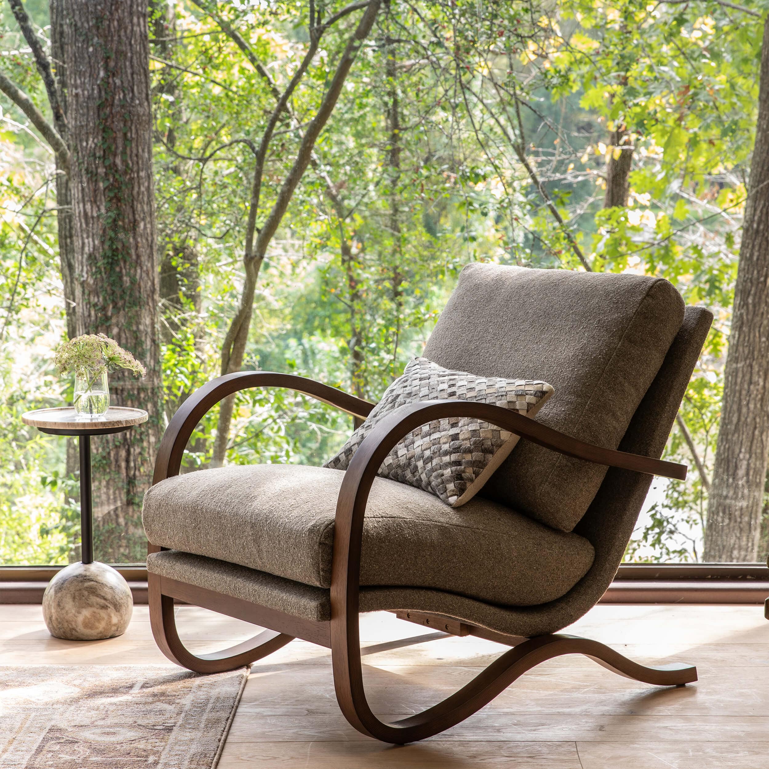 Paxon Chair, Weslie Feather by Four Hands - Image 8