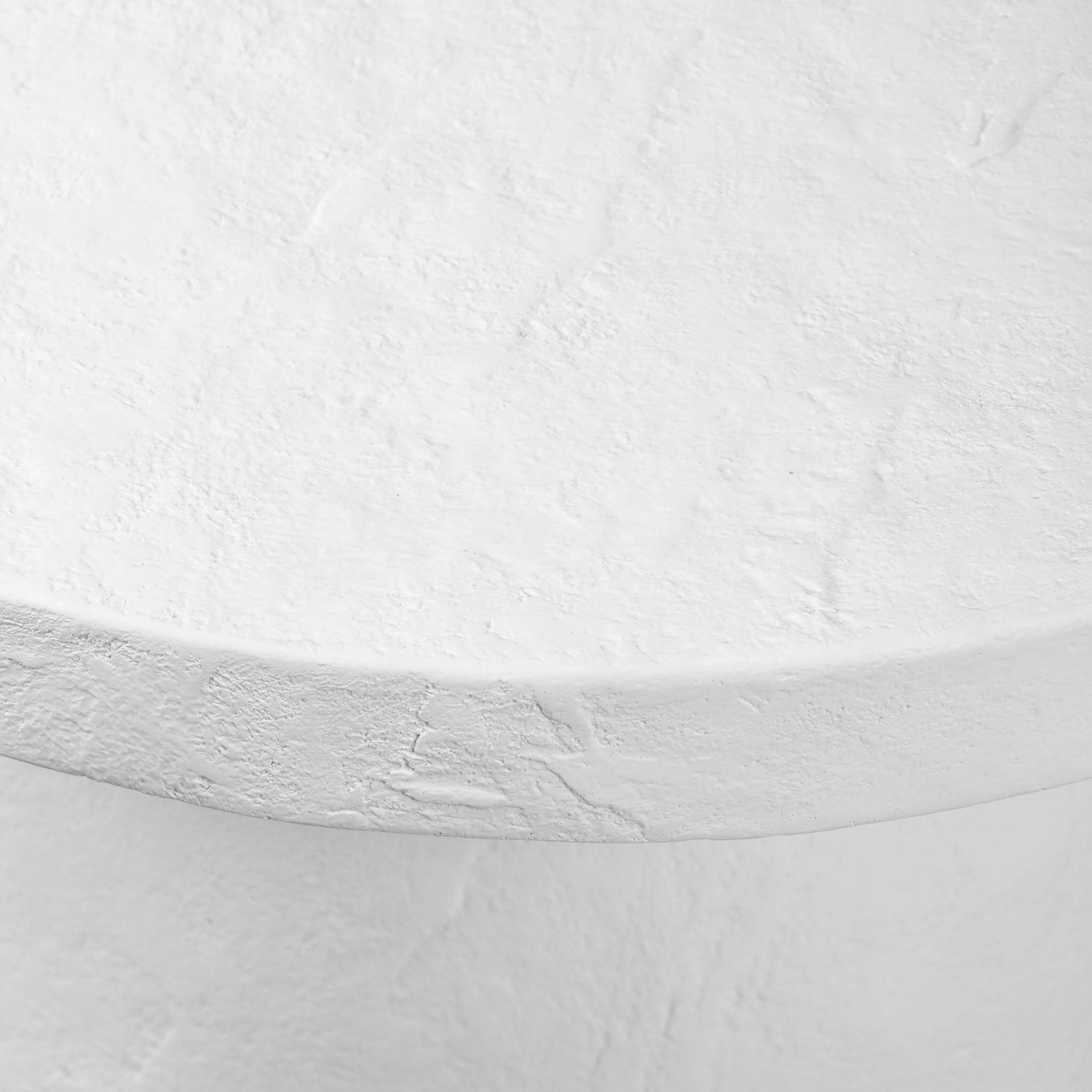 Paz Outdoor End Table, Plaster Molded by Amber Lewis x Four Hands - Image 4