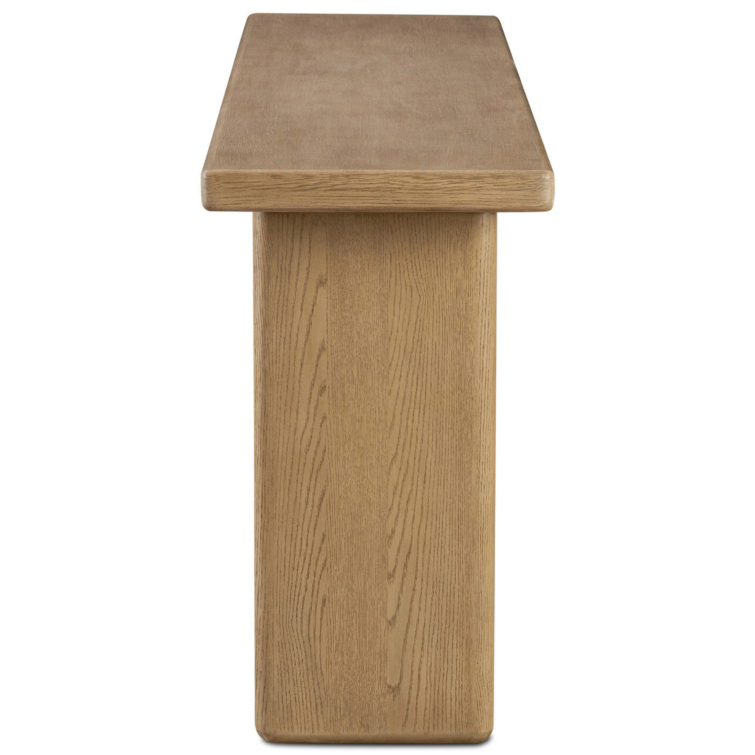 Pecos Console Table, Light Wash by Four Hands - Image 3