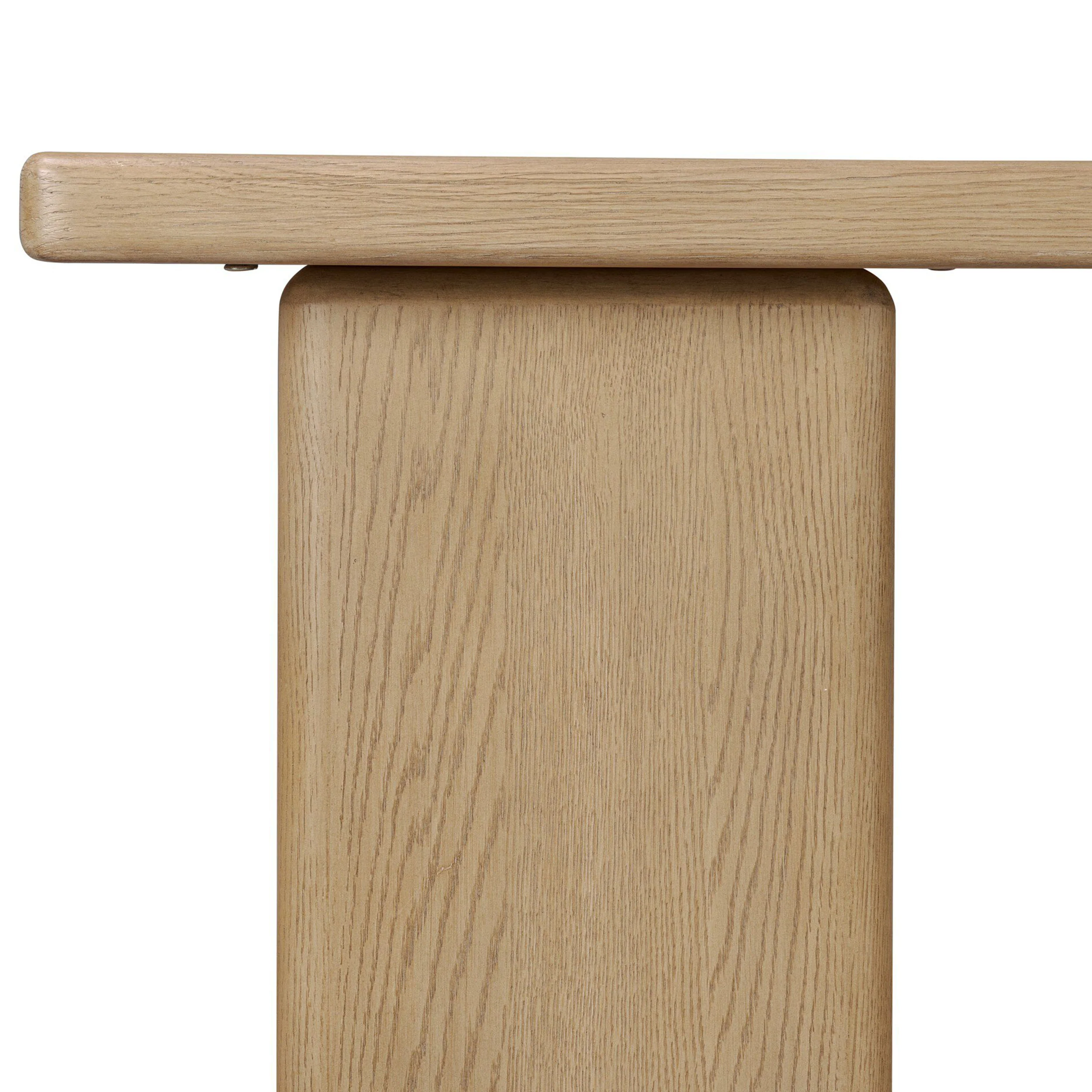 Pecos Console Table, Light Wash by Four Hands - Image 5