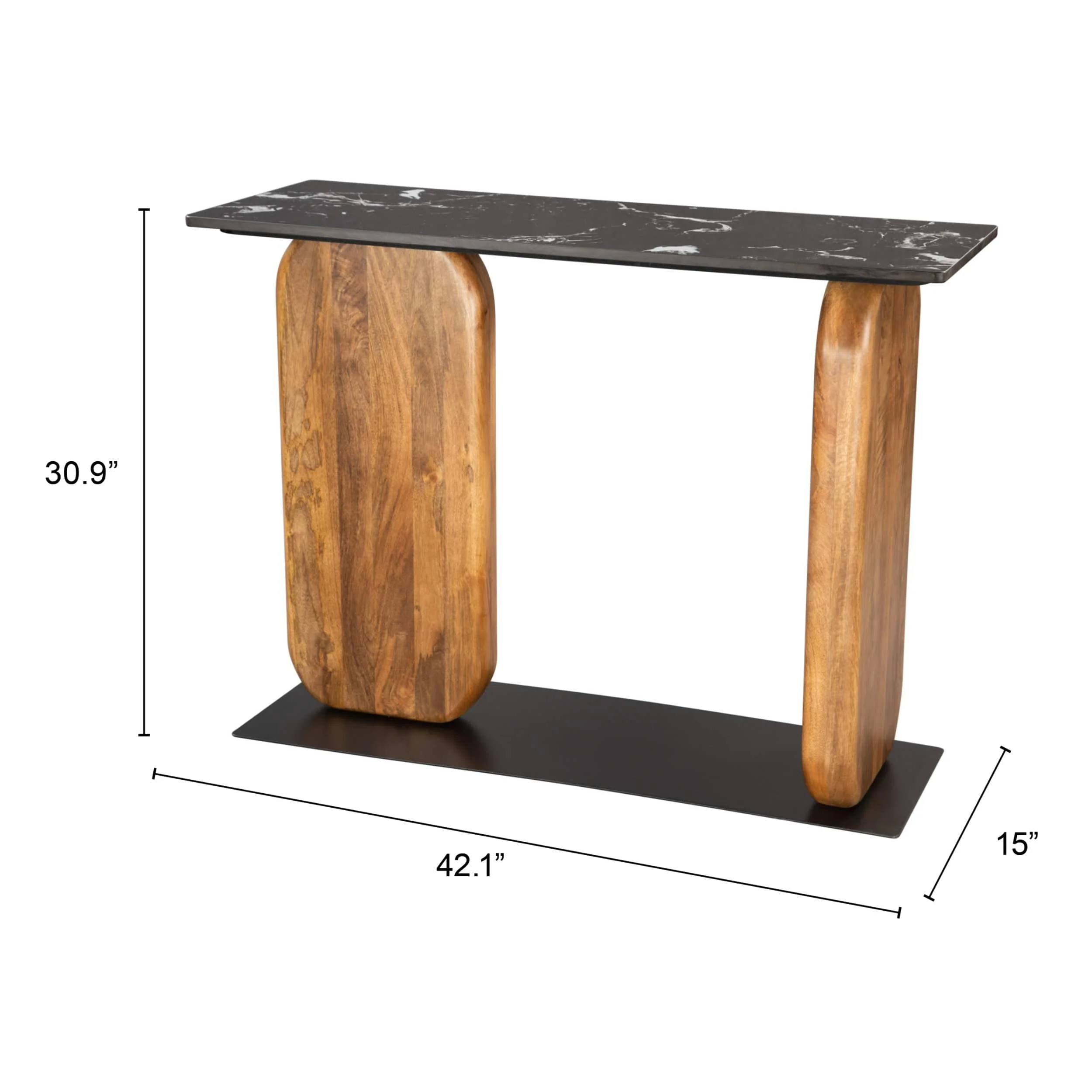 Pemba Console Table, Multicolor - Image 7