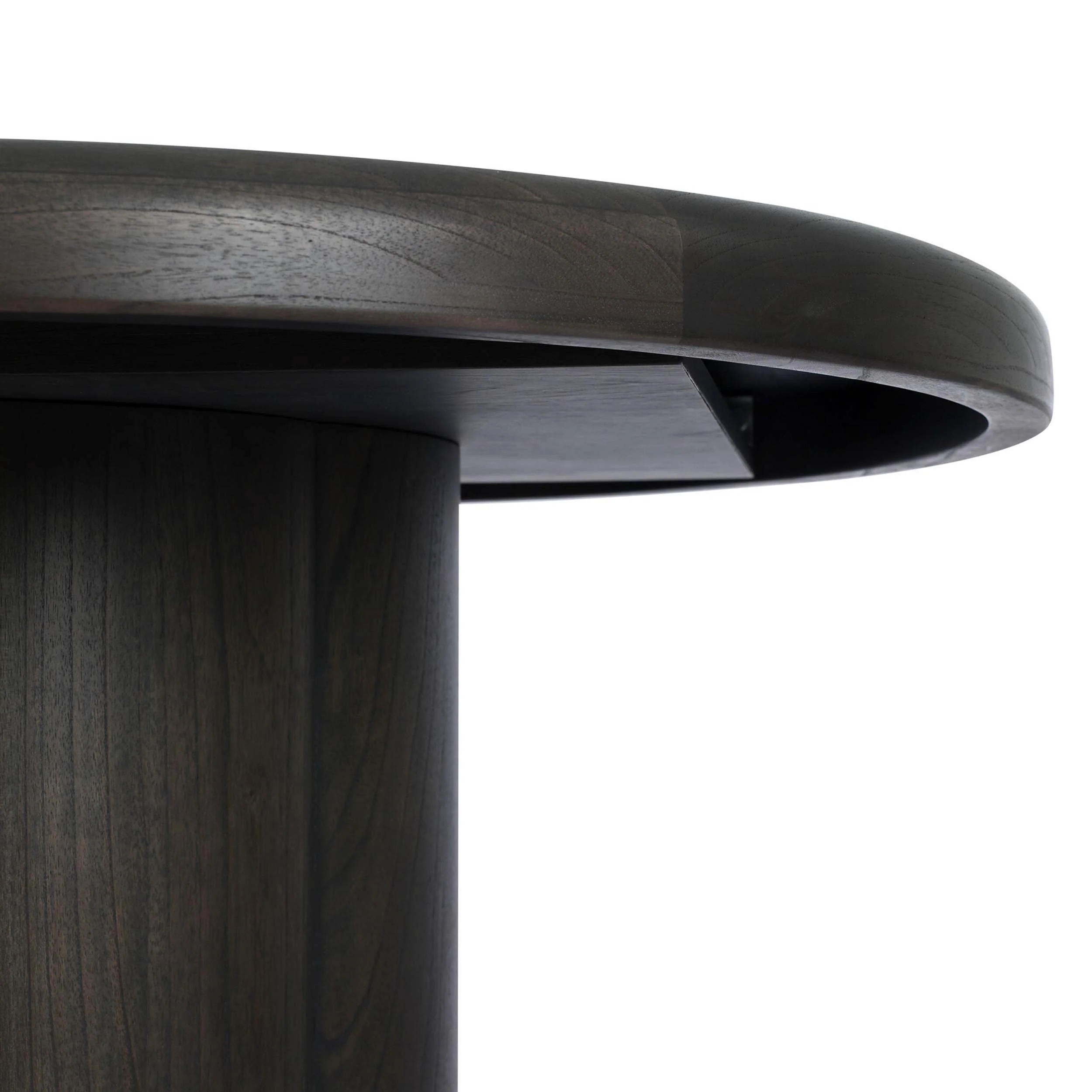 Pemble Extension Dining Table, Smoked Black by Four Hands - Image 5