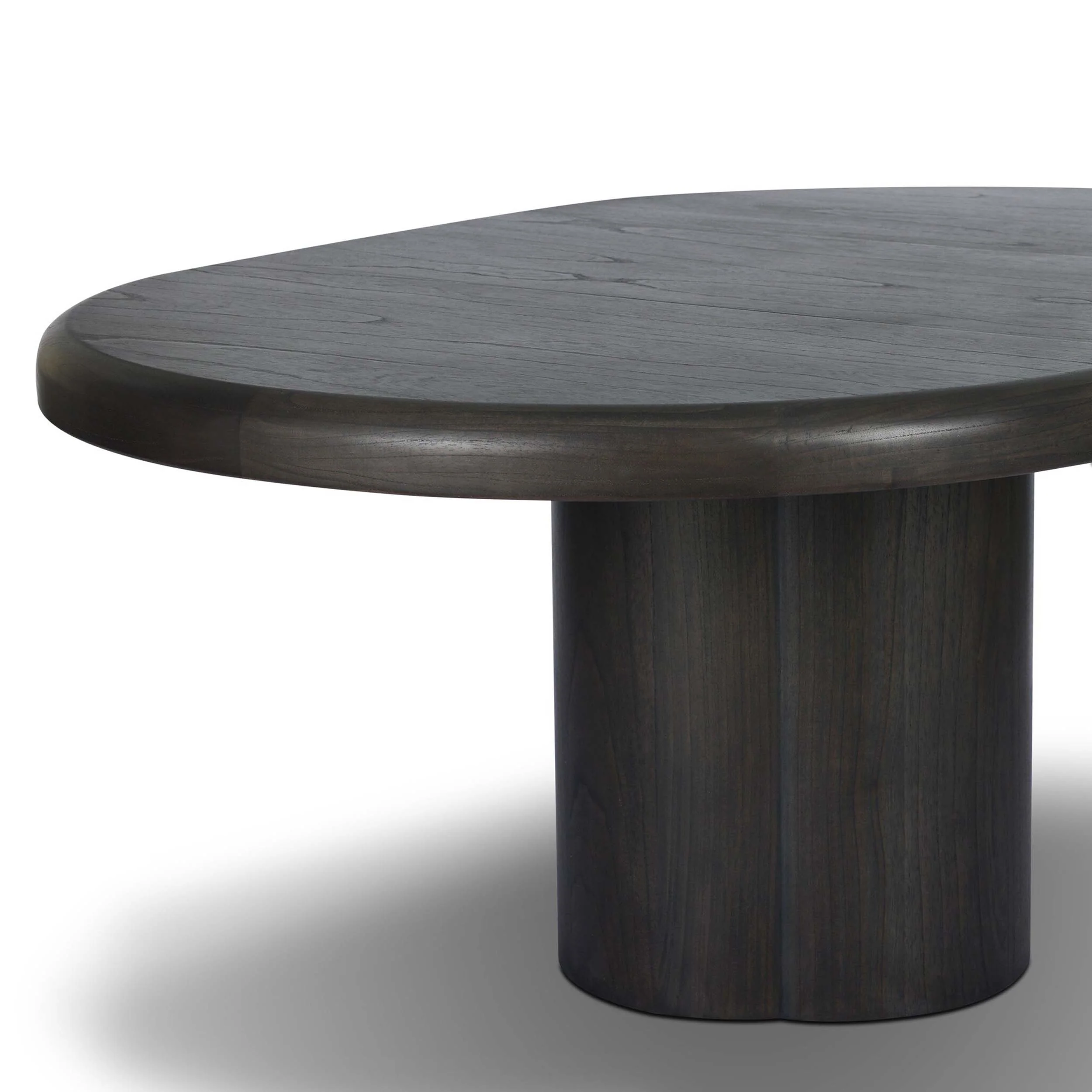 Pemble Extension Dining Table, Smoked Black by Four Hands - Image 6